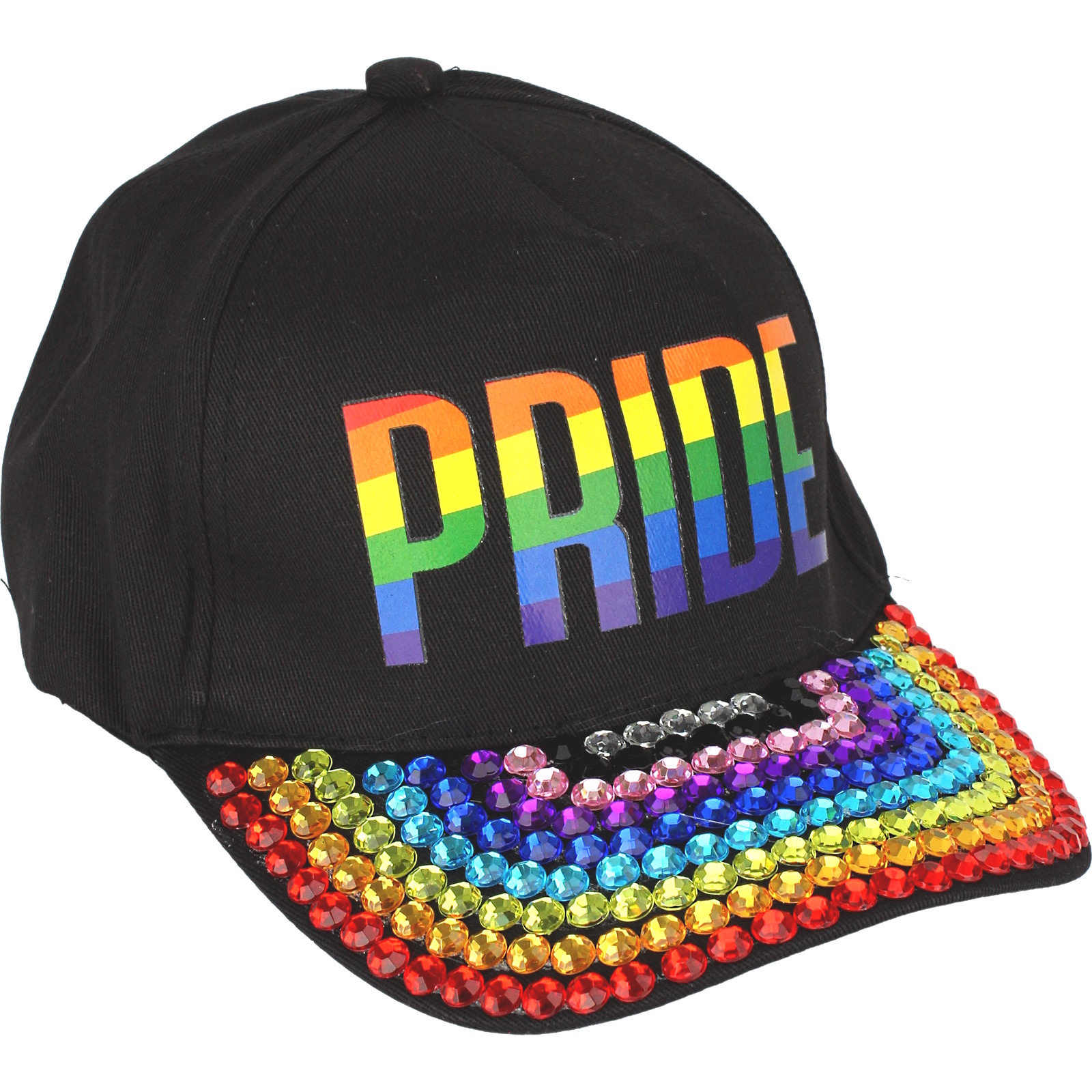 Rainbow Pride Sparkling Jewel Cap