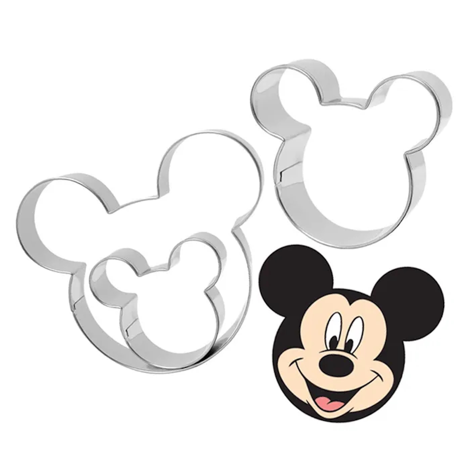 Mickey Mouse Cookie Cutters (Pack of 3)