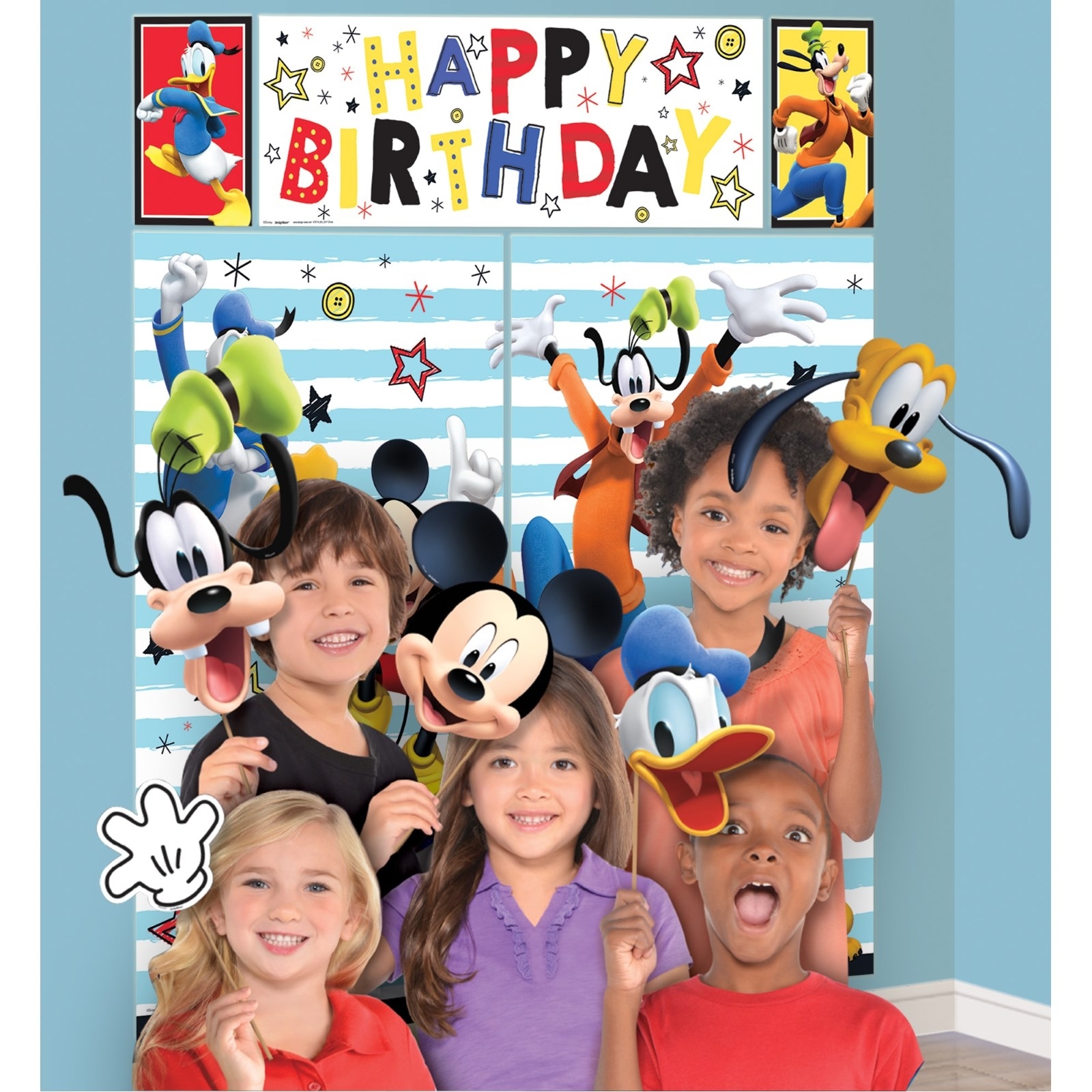 Mickey Mouse on the Go Scene Setter with Props