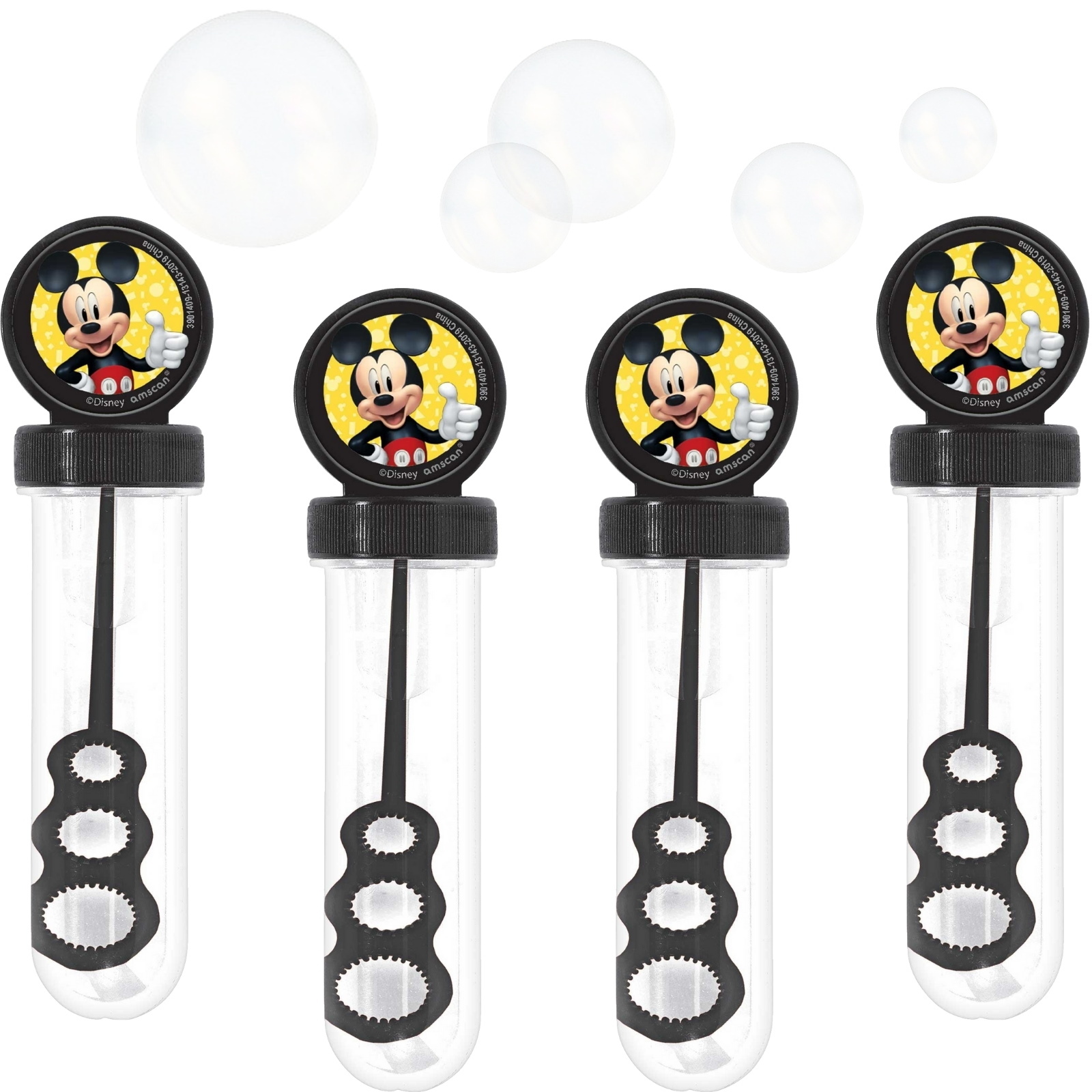 Mickey Mouse Forever Bubble Tube Set (Pack of 4)