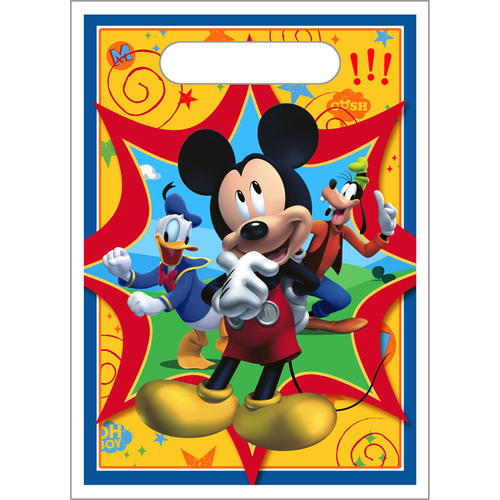 Mickey Mouse Fun and Friends Lolly/Treat Bags (Pack of 8)