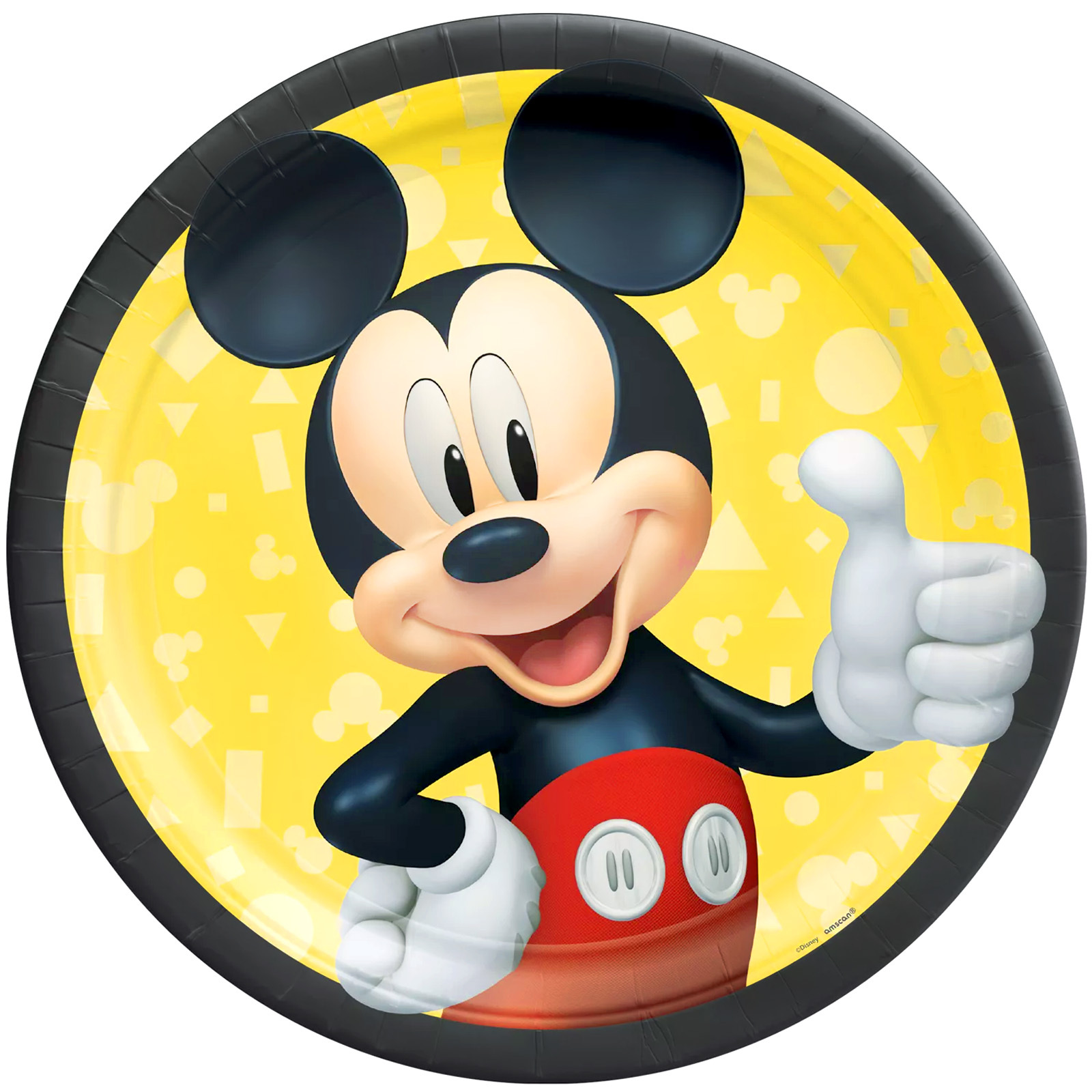 Mickey Mouse Forever Large Paper Plates (Pack of 8)