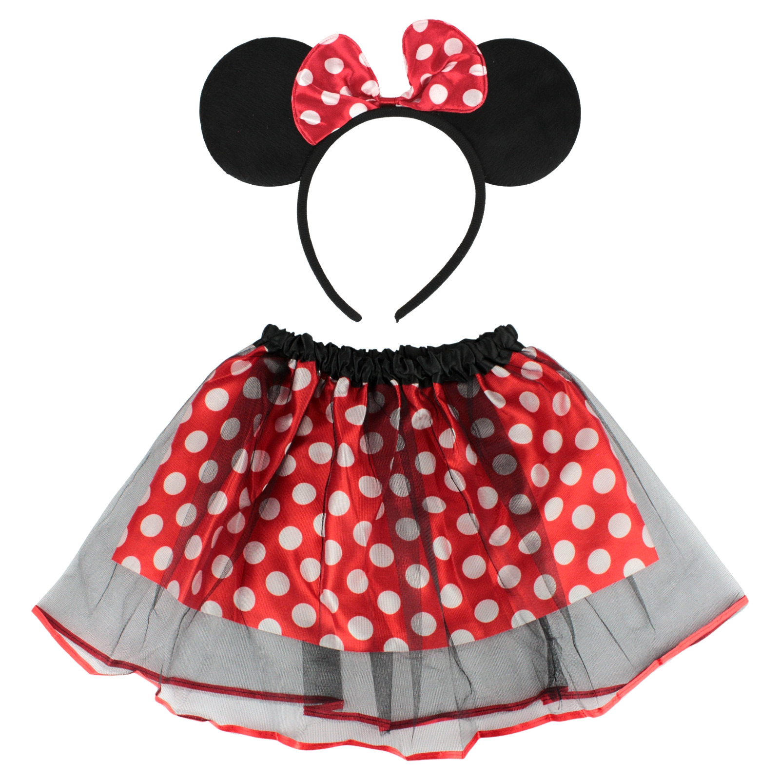 Girls Minnie Tutu and Headband Set