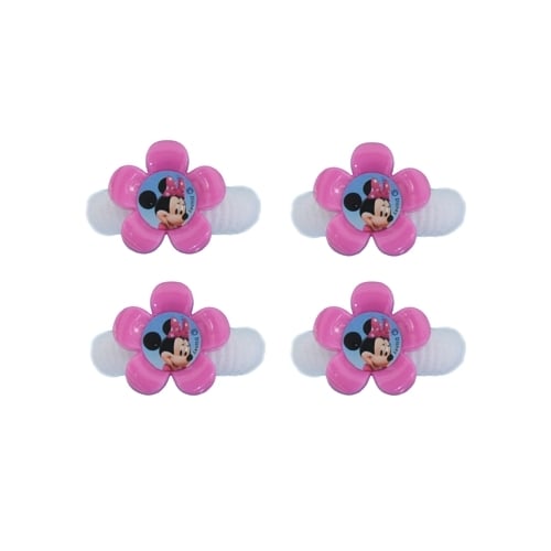 Minnie Mouse Hair Ties (Pack of 4)