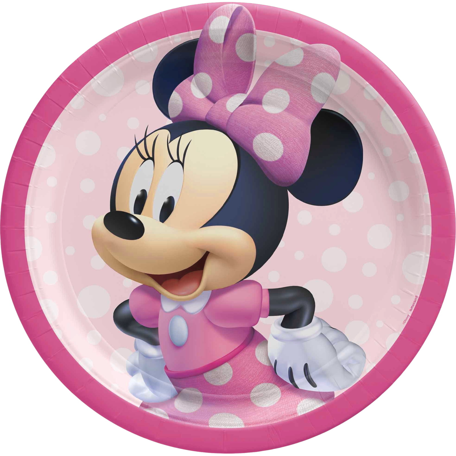 Minnie Mouse Forever Large Paper Plates (Pack of 8)