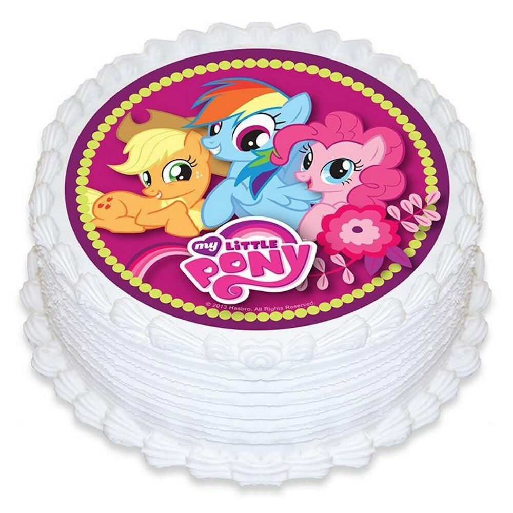 My Little Pony Edible Icing Cake Decoration