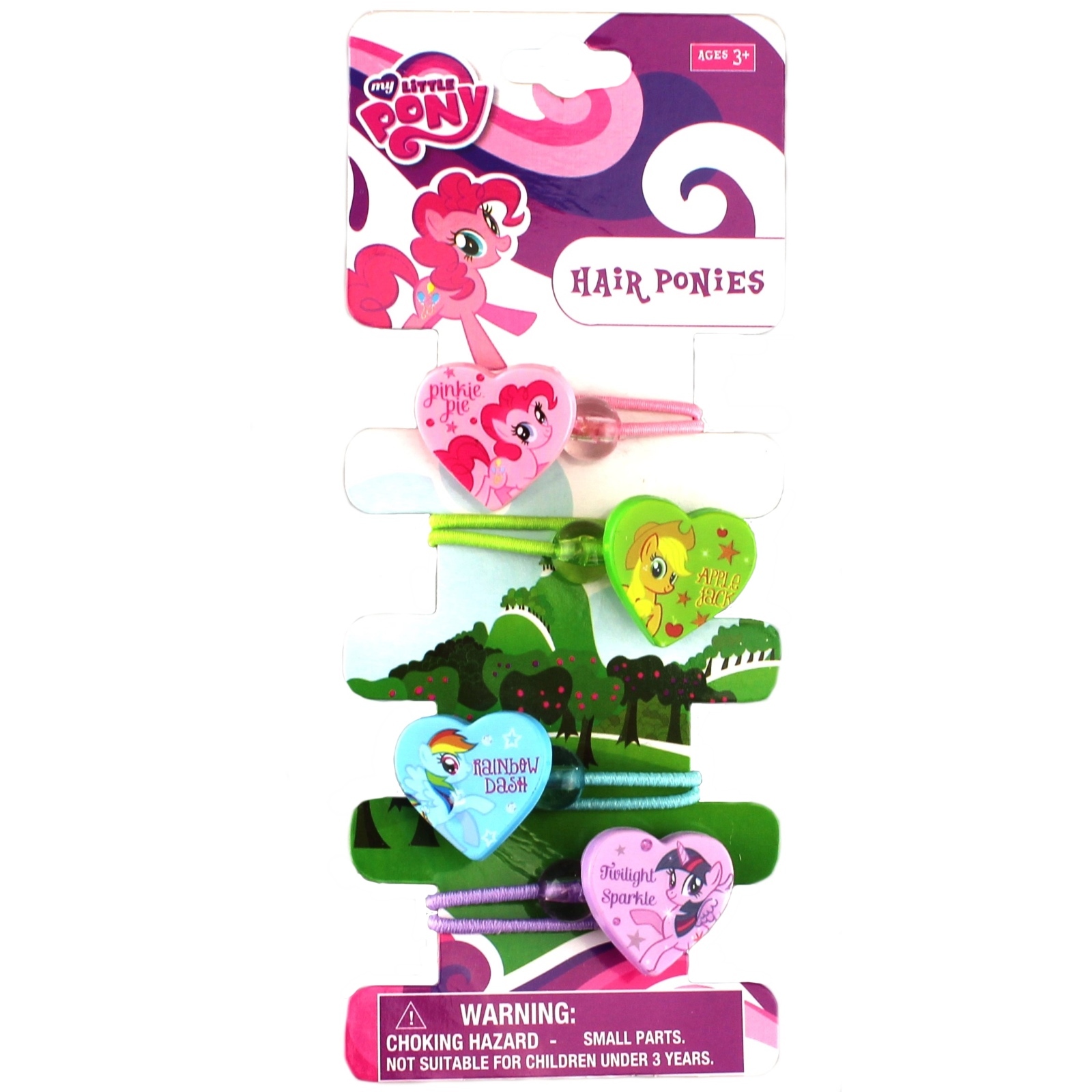 My Little Pony Hair Ties (Pack of 4)