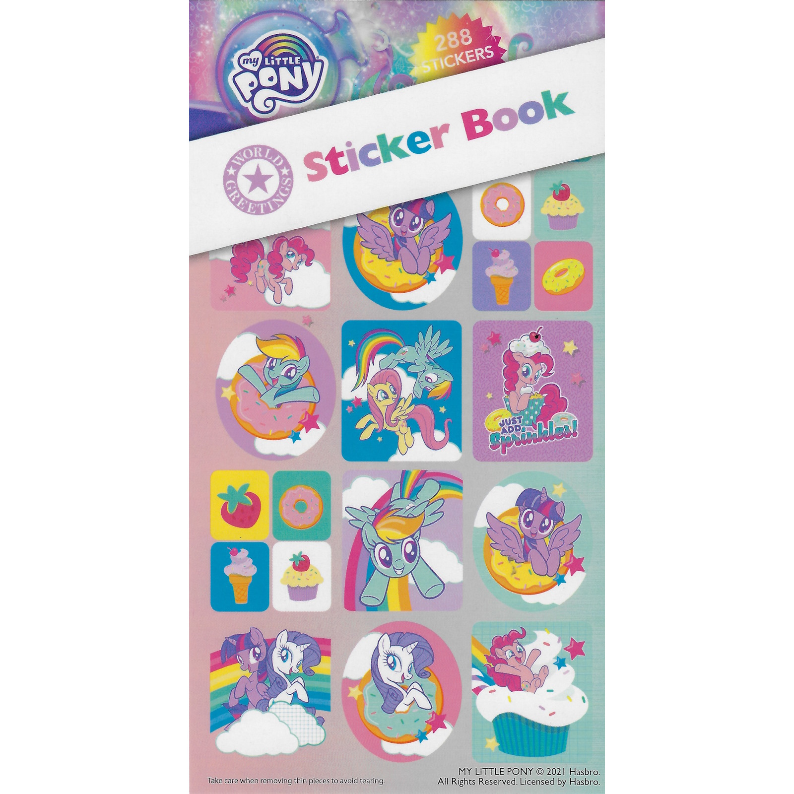 My Little Pony Sticker Book (12 Sheets)
