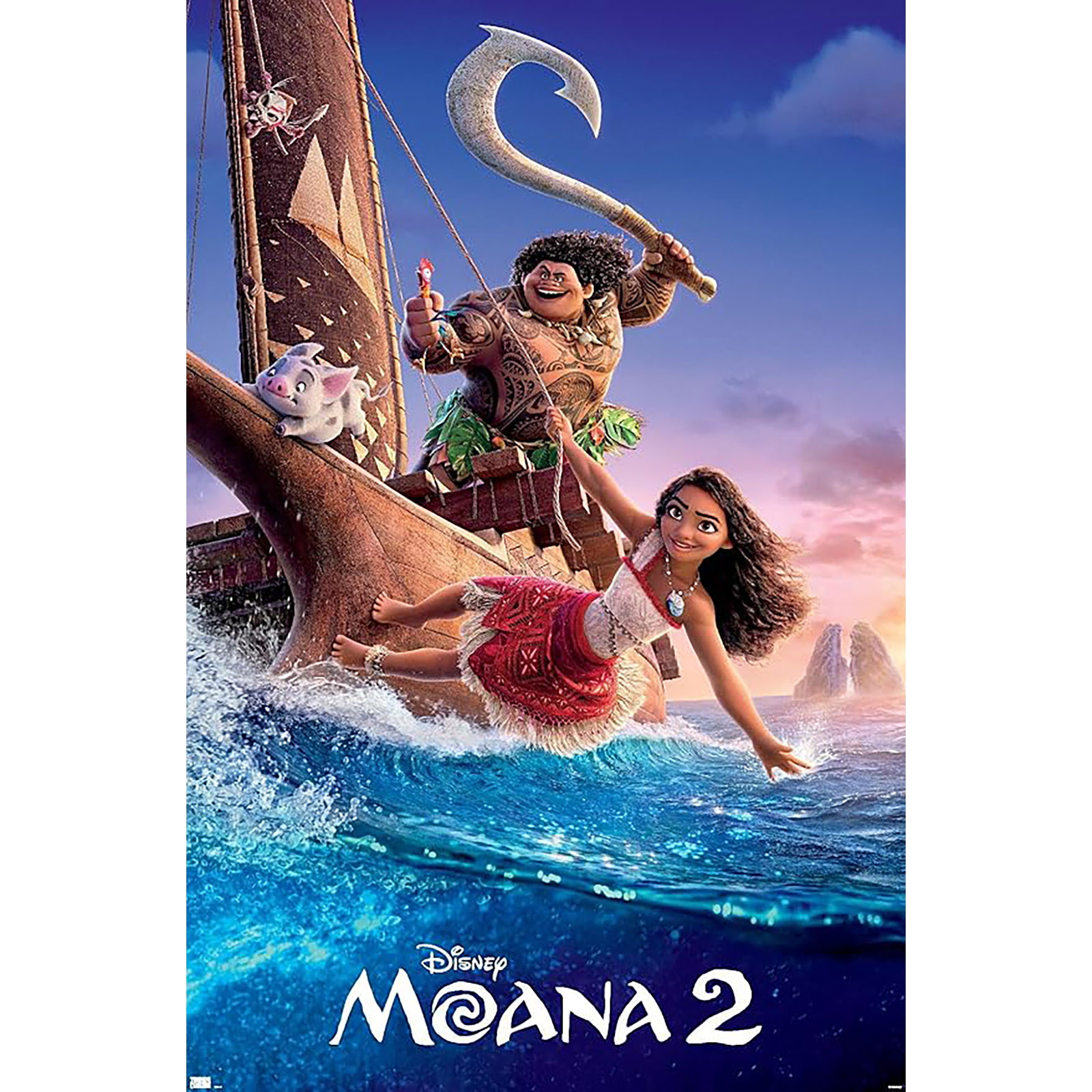 Disney Moana 2 Poster