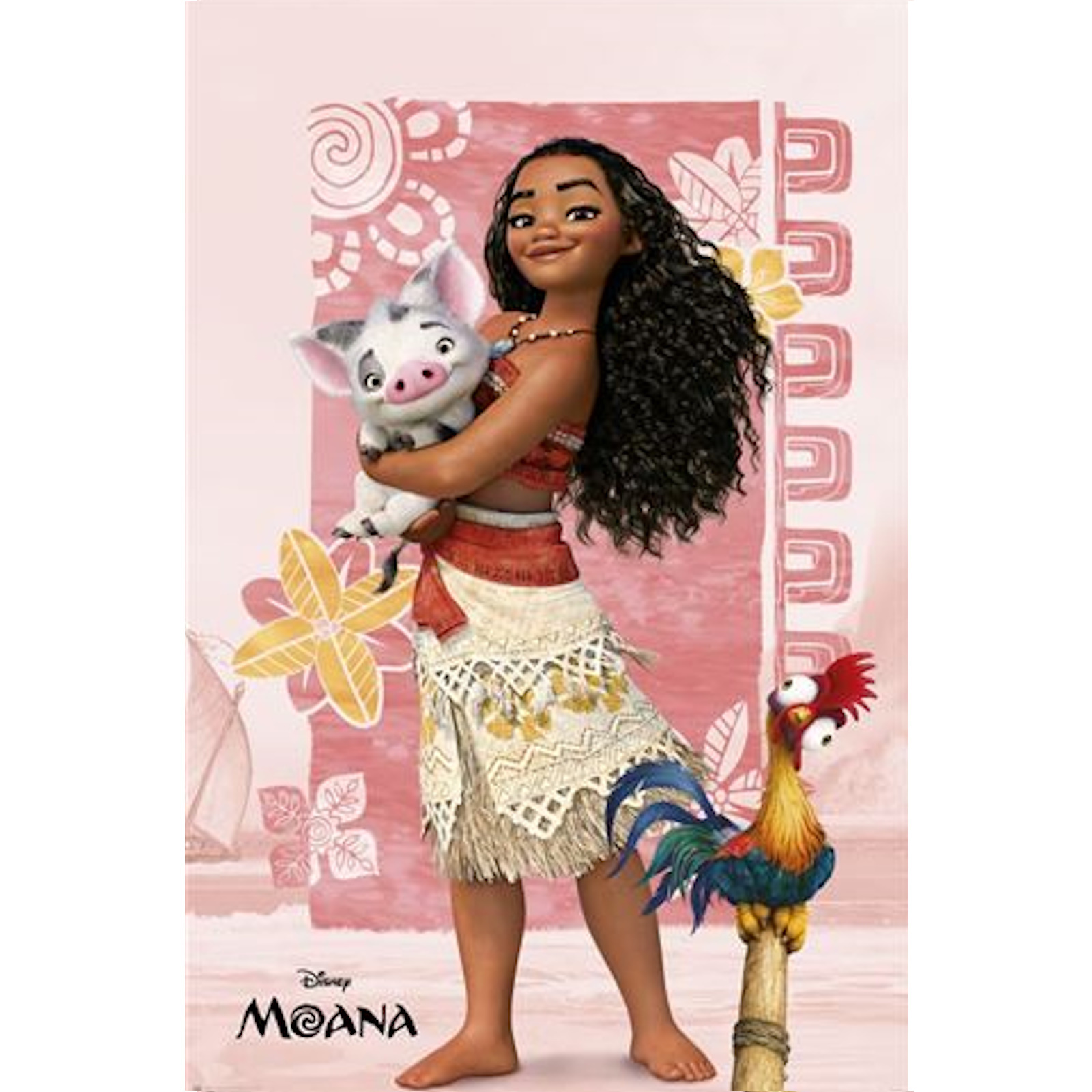 Moana And Friends Poster 61cm x 91.5cm