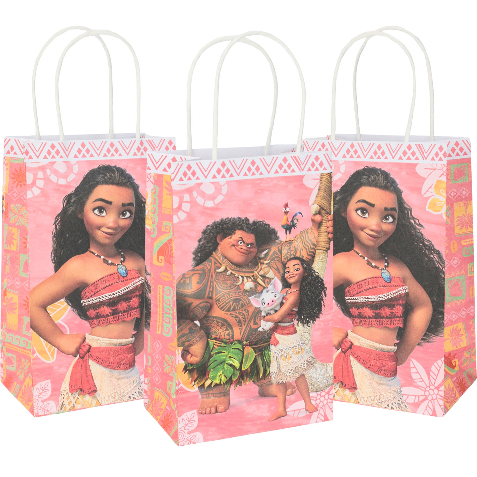 Moana Paper Gift Bags (Pack of 8) 