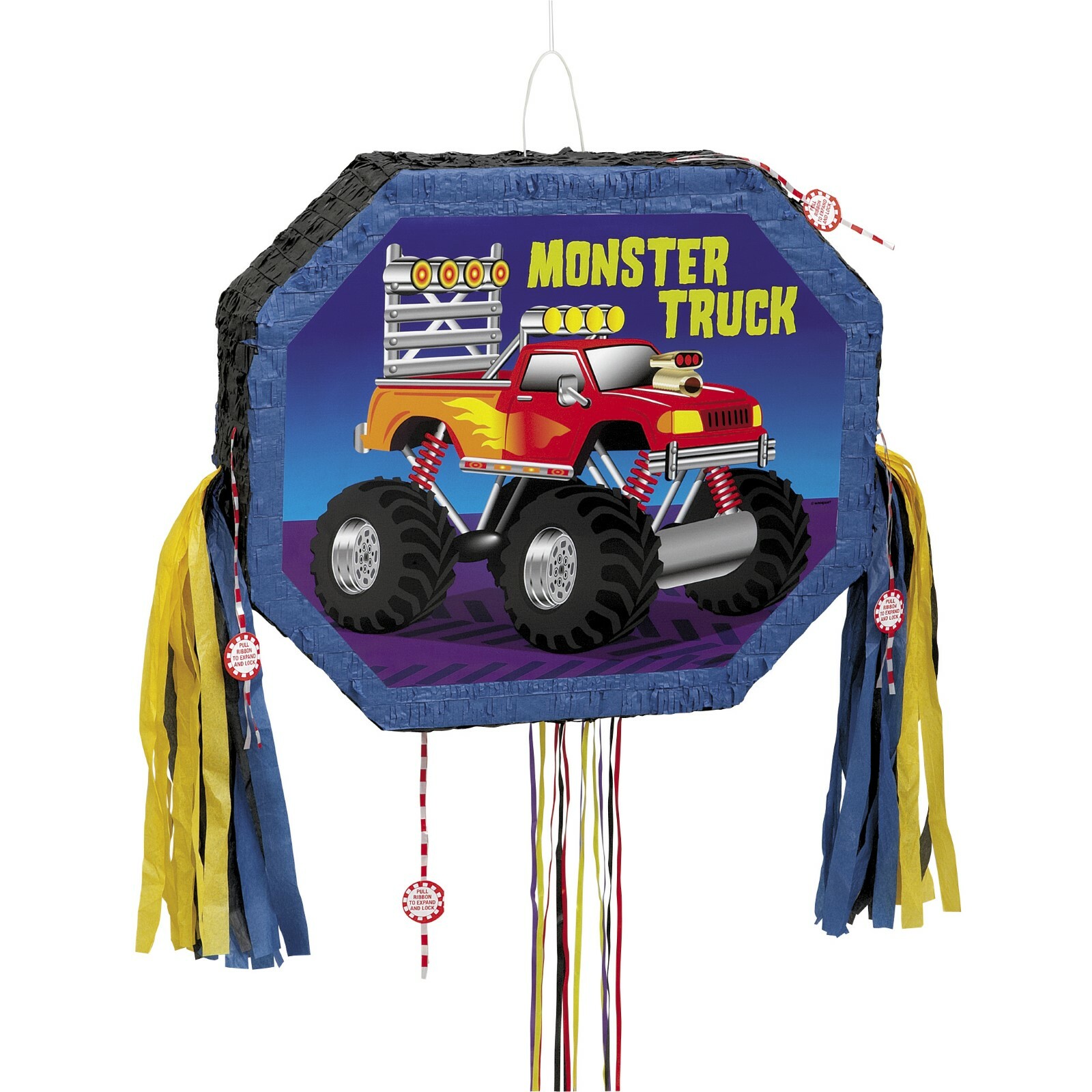Monster Truck Pull String Pinata