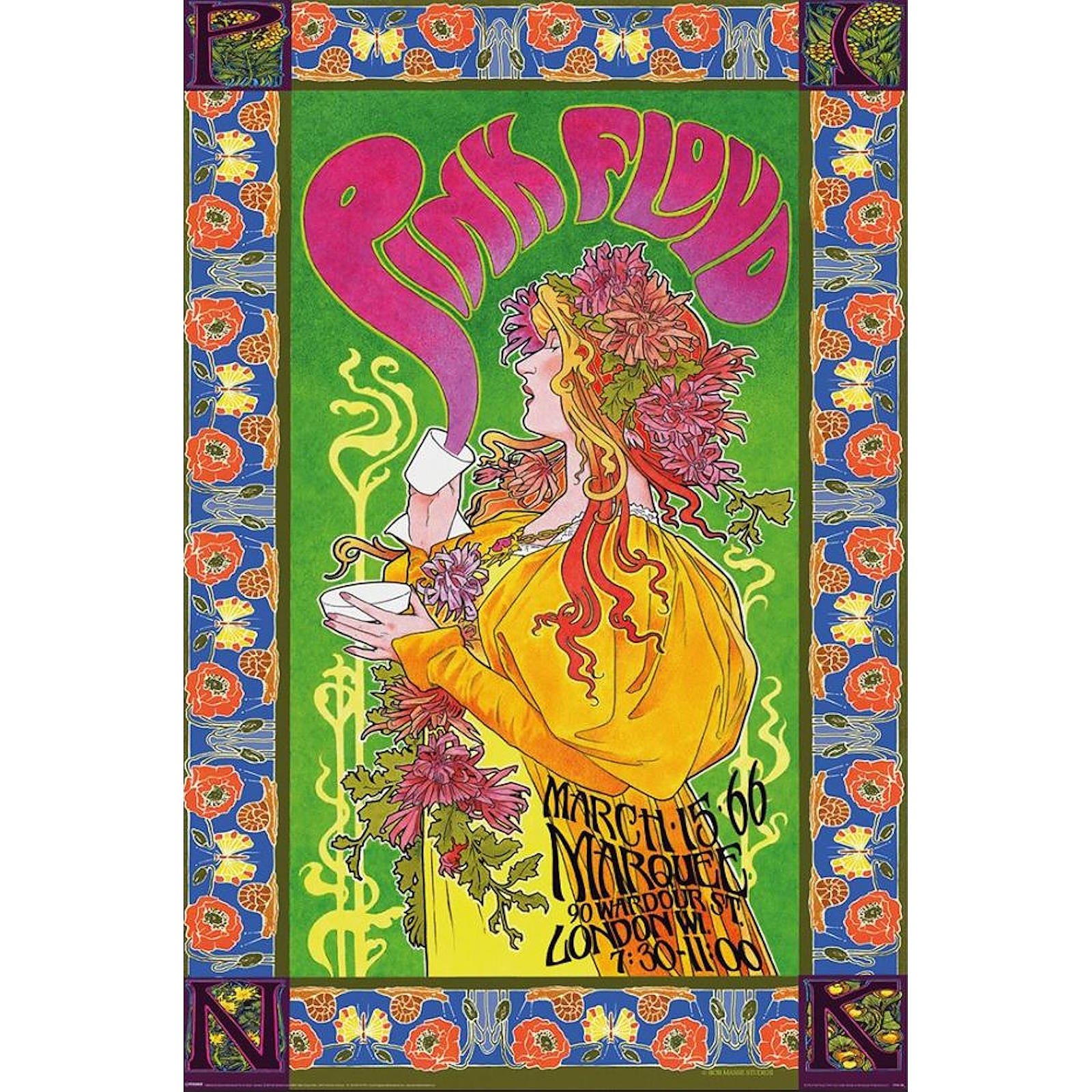 Pink Floyd Tour Poster 1966