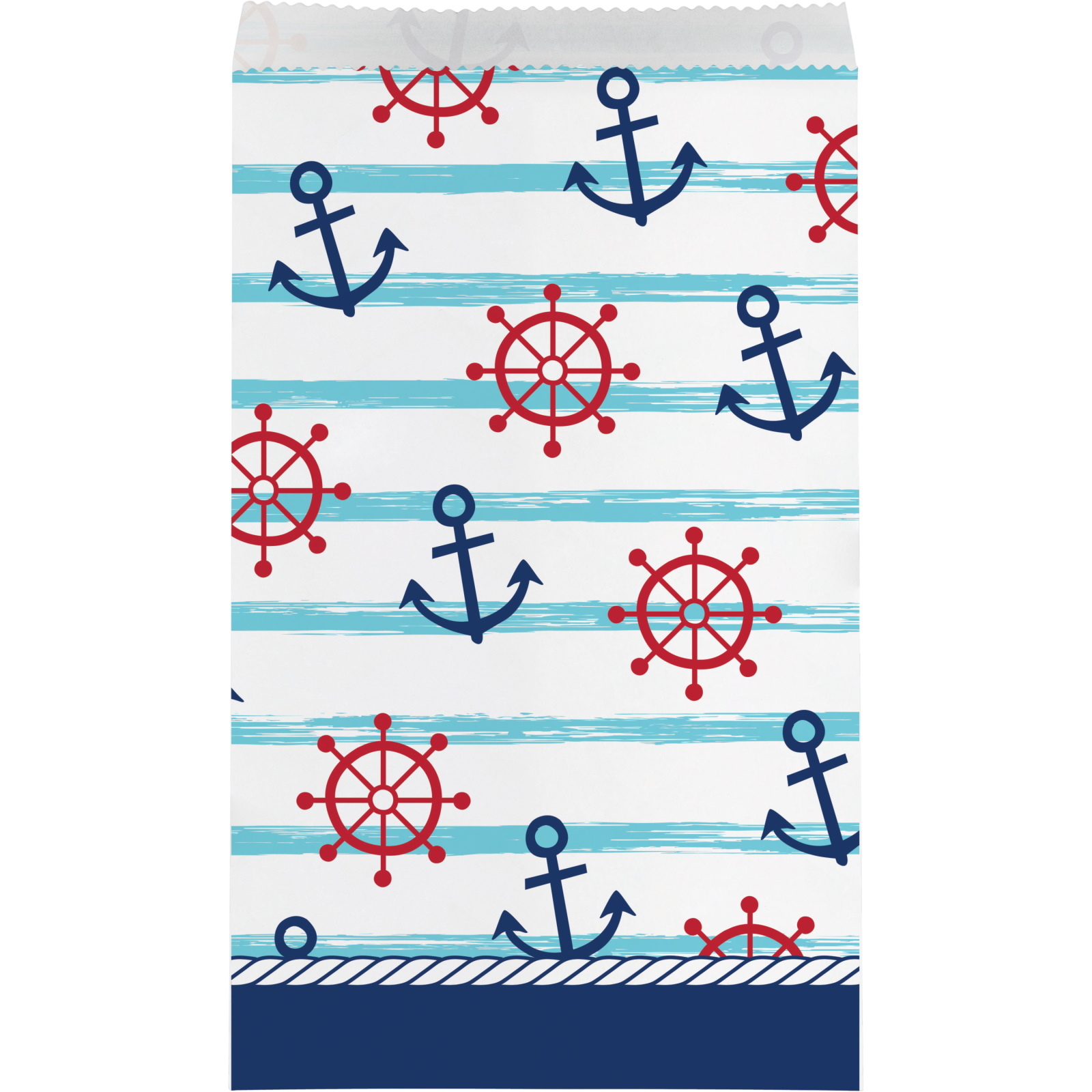 Nautical Adventure Paper Lolly/Treat Bags (Pack of 8)