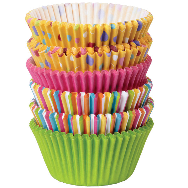 Sweet Dots and Stripes Cupcake Baking Cups (Pack of 150)