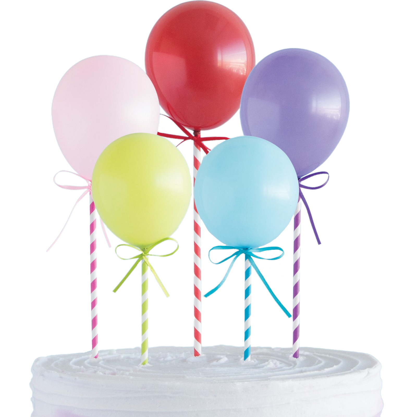 Balloon Cake Toppers (Pack of 5)
