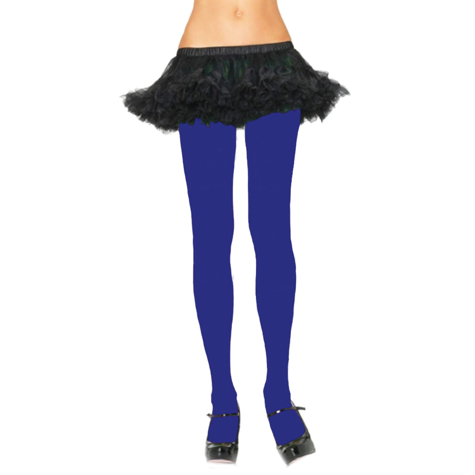 Nylon Adult Tights Blue