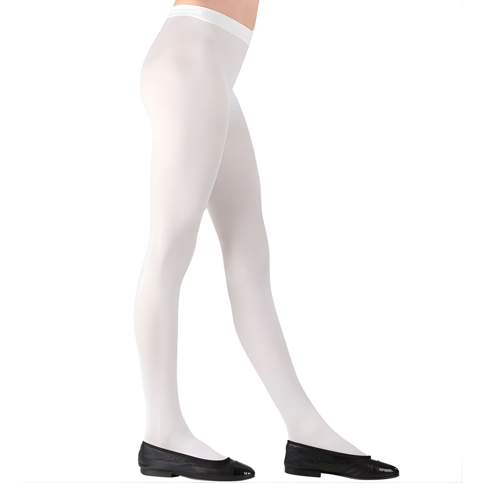 Kids White Stockings 7-10 Years