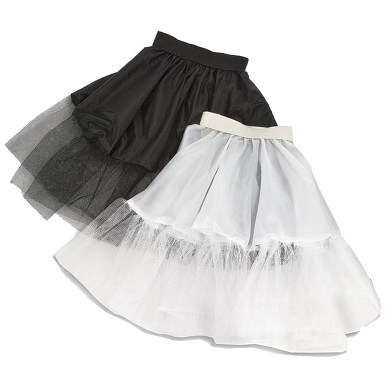 Petticoat Tutu Skirt White Adult Costume Accessory