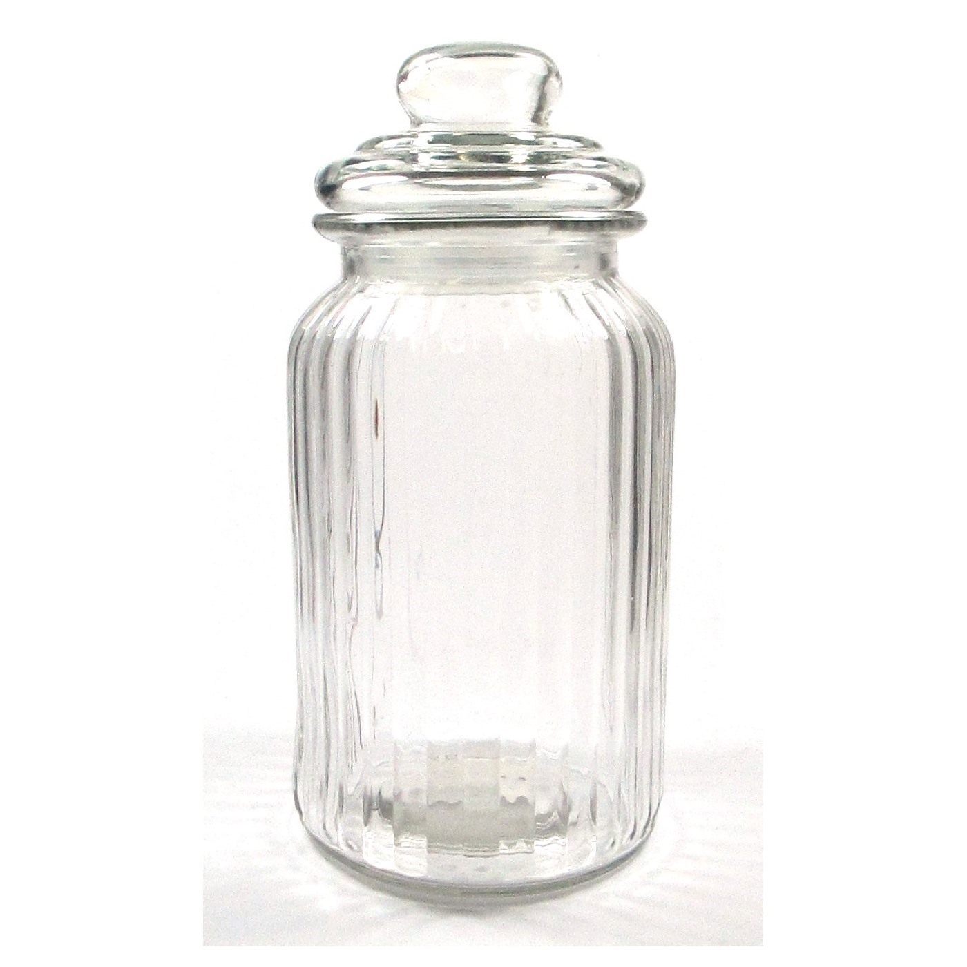 Glass Candy Jar With Lid 11cm x 22cm