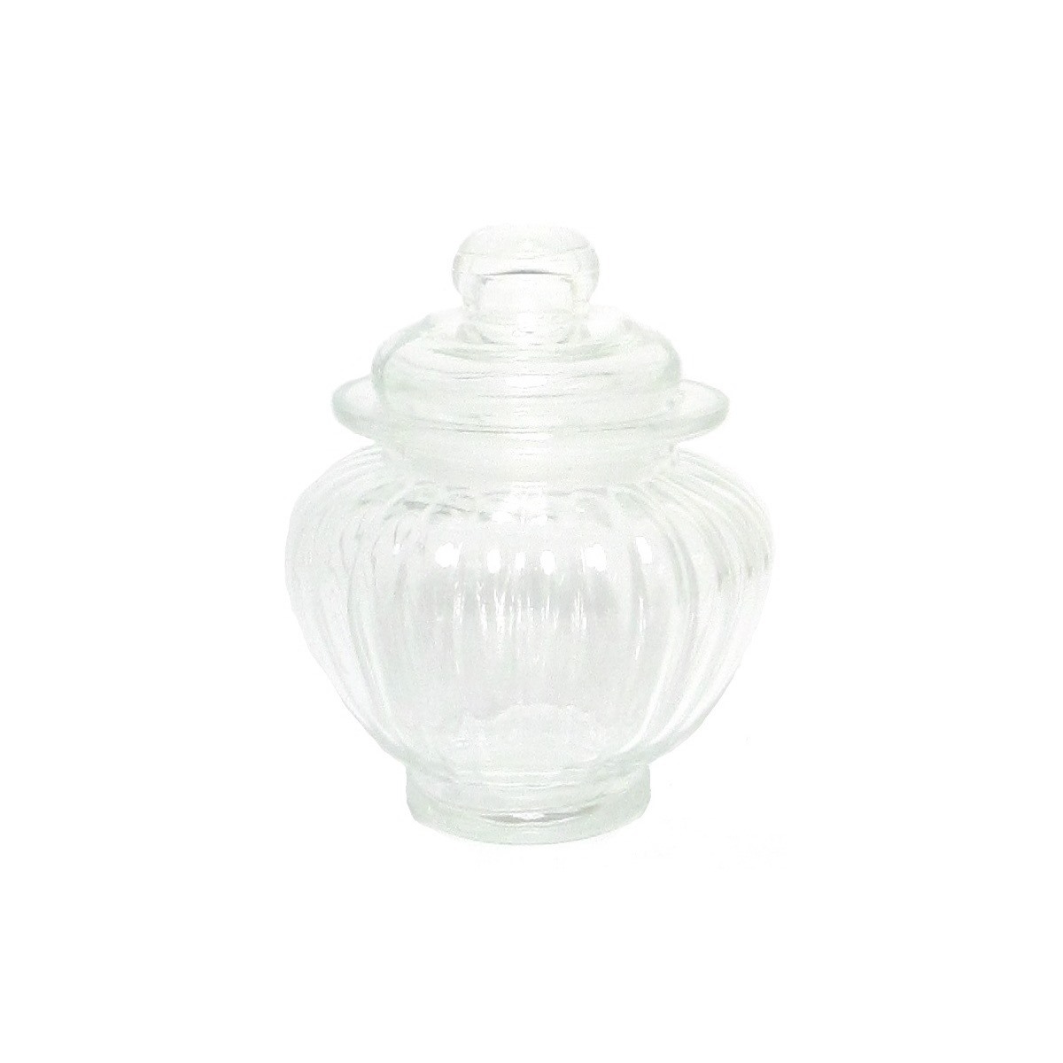 Glass Candy Jar With Lid Small