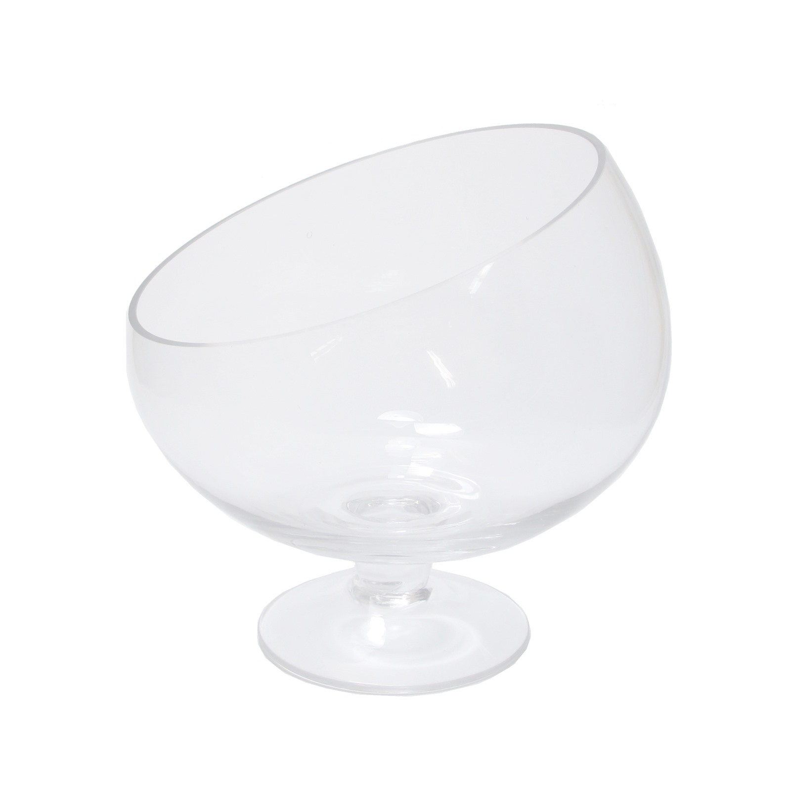 Glass Half Bowl 18cm x 16cm
