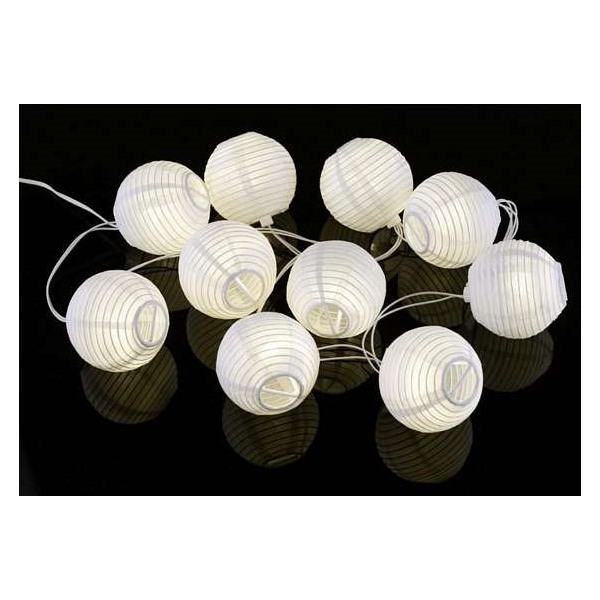 10 LED Solar Lanterns White
