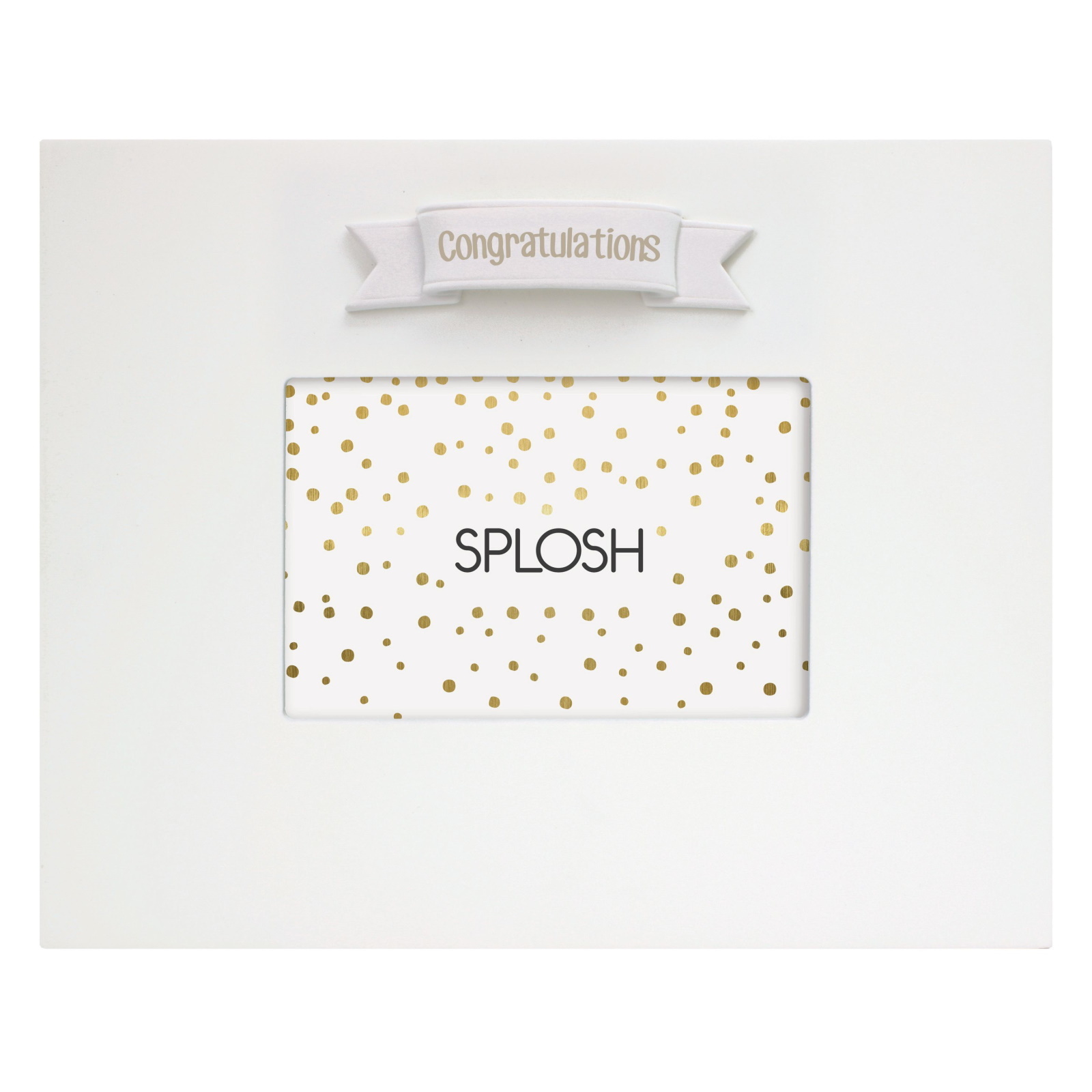 Congratulations Signature Photo Frame