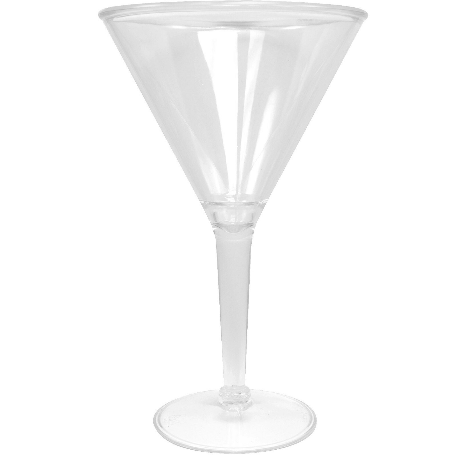 Jumbo Plastic Martini Glass