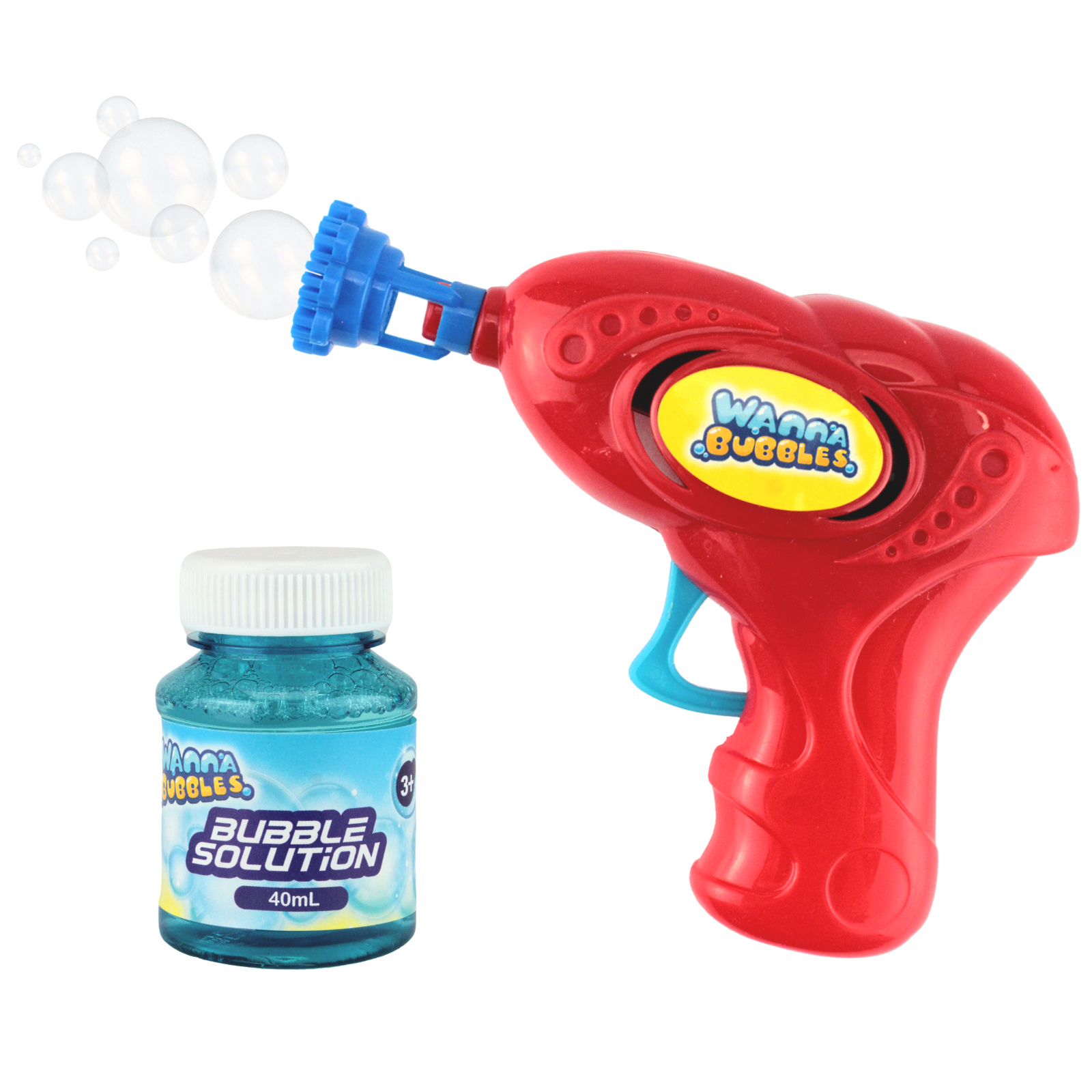 Mini Bubble Gun With Bubbles 40ml (1 Only)