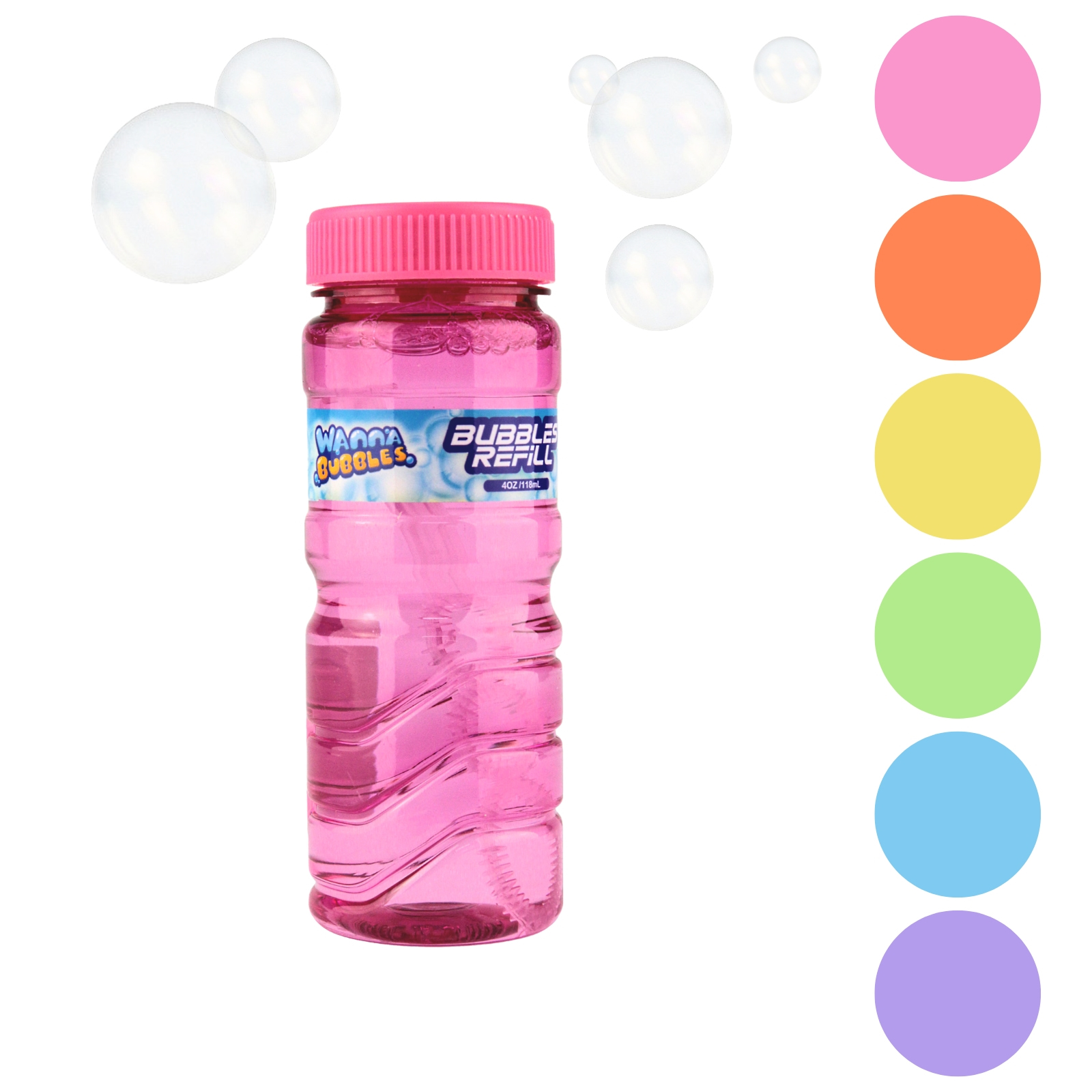 Coloured Bubble Bottle 118ml (1 Only)