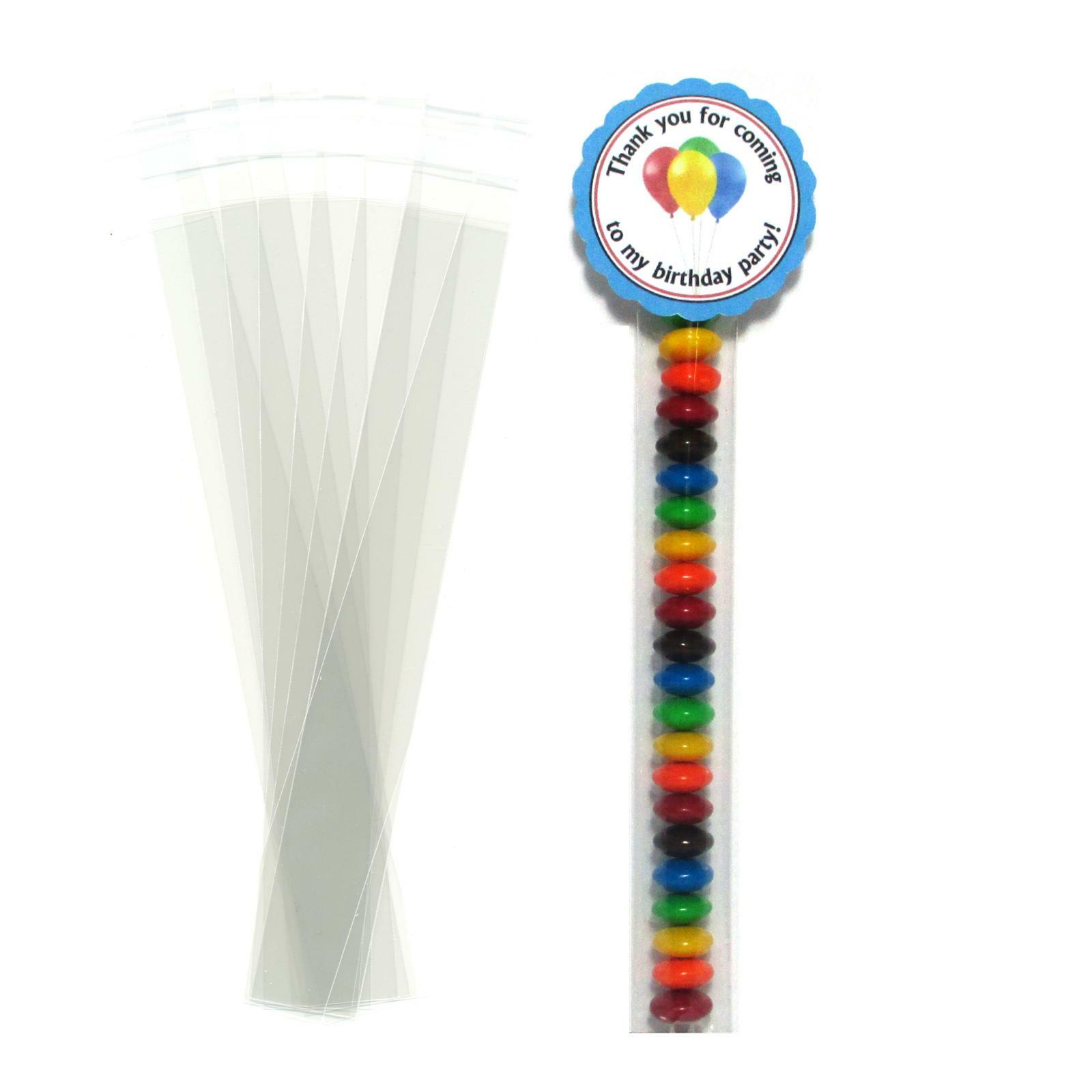 Cellophane Treat Tube Bags (Pack of 10)