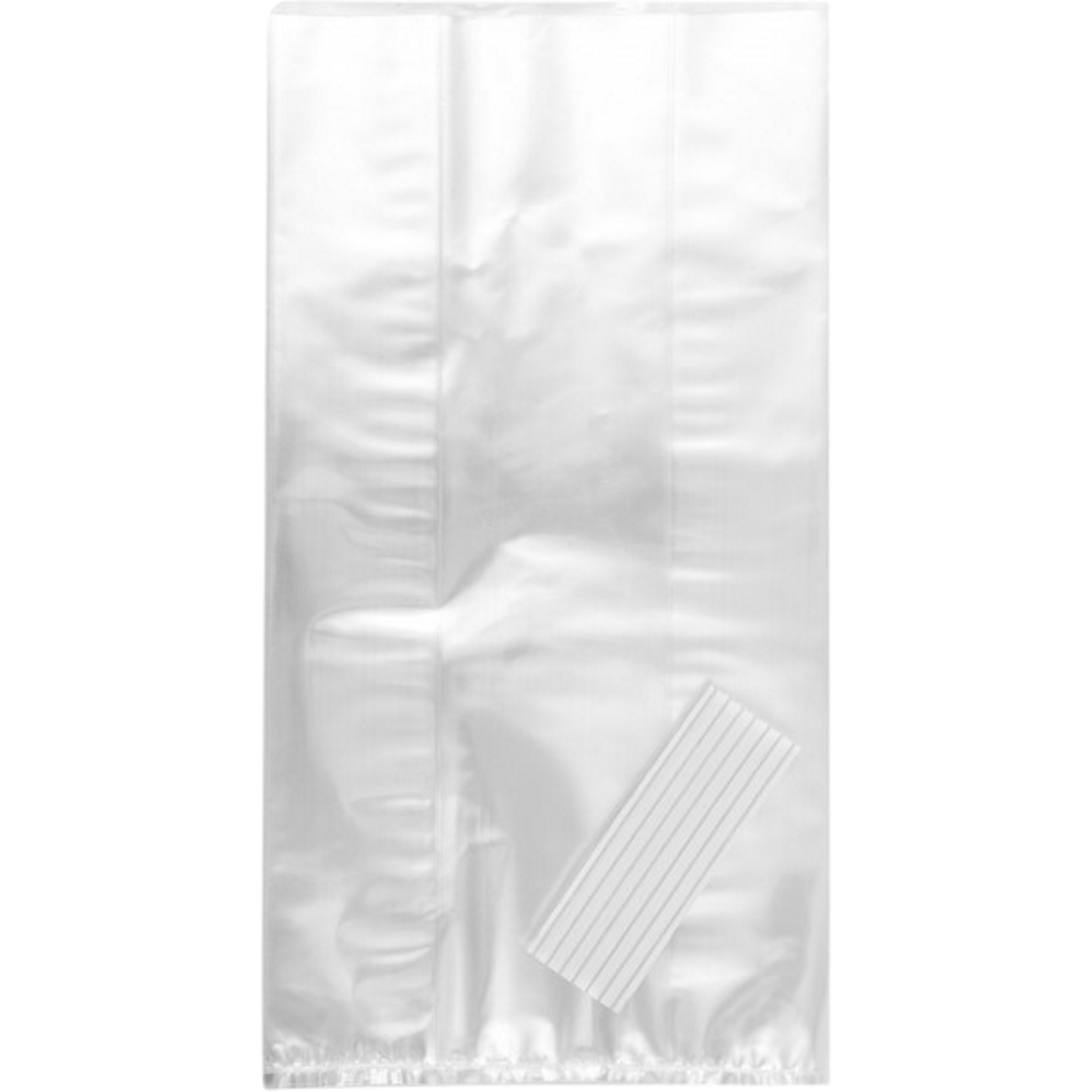 Clear Cellophane Party Bags 25.4cm x 13.3cm (Pack of 20)