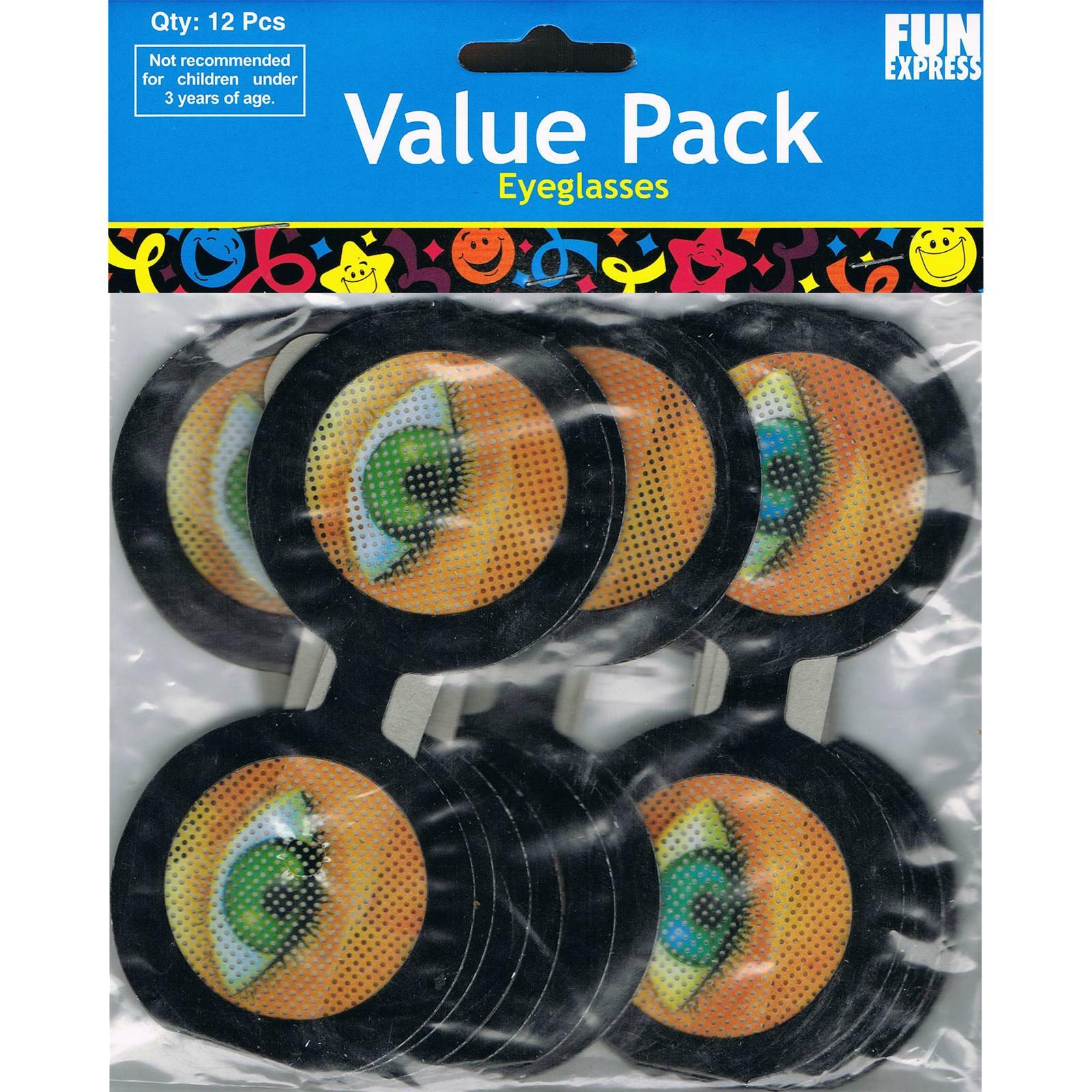 Quirky Eyeglasses (Pack of 12)