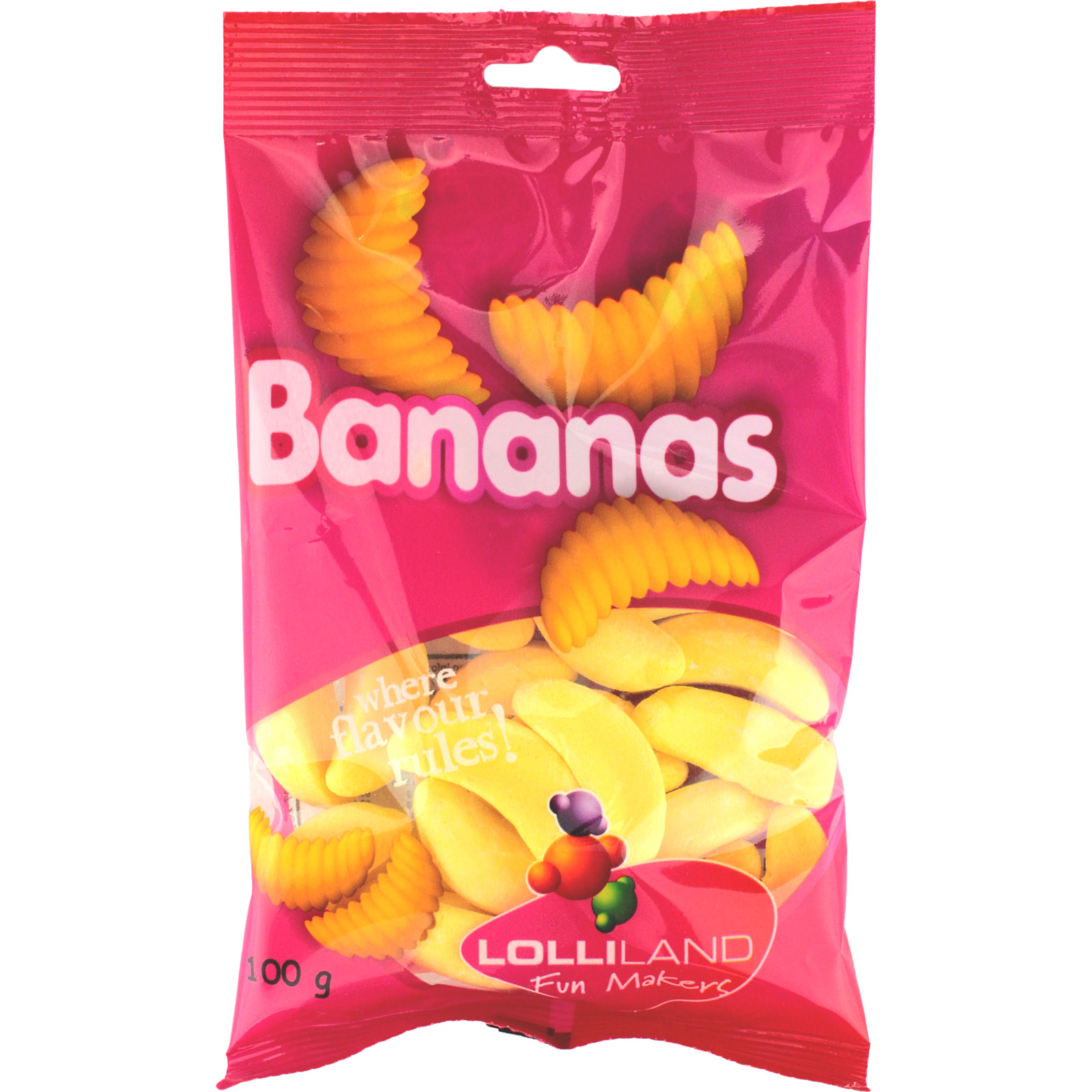 Banana Lollies (100g)