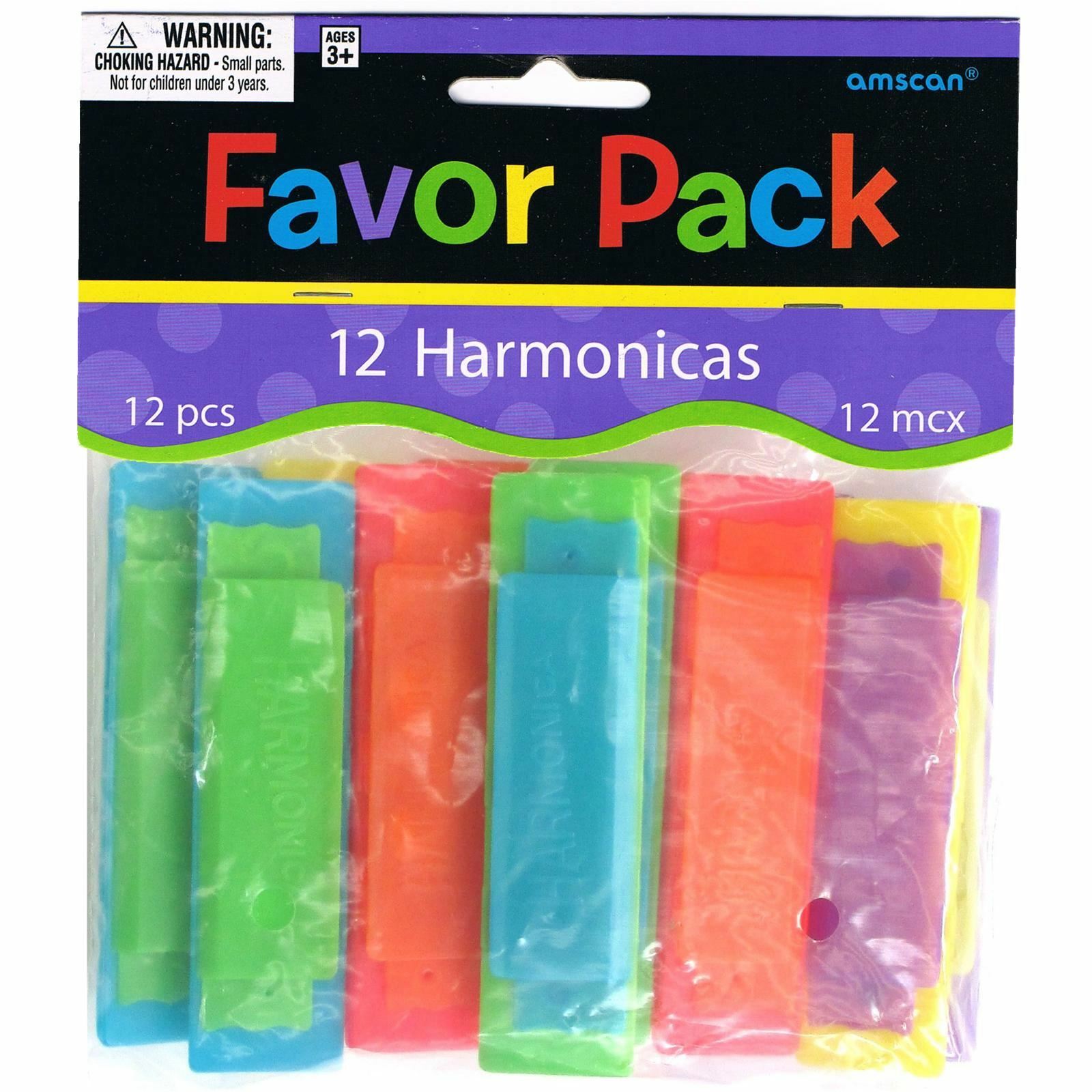 Harmonicas (Pack of 12)