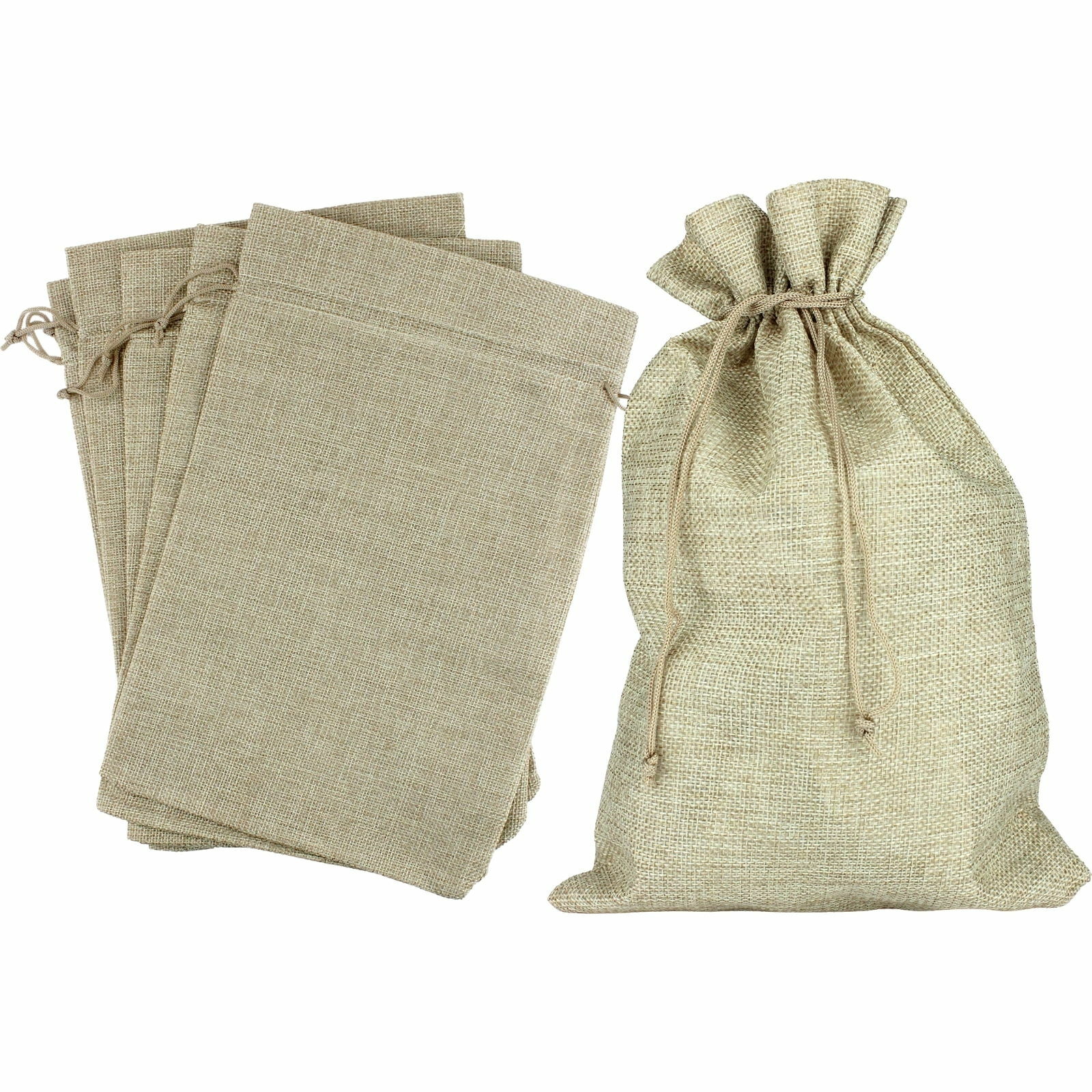 Hessian Bags 20cm x 30cm (Pack of 6)