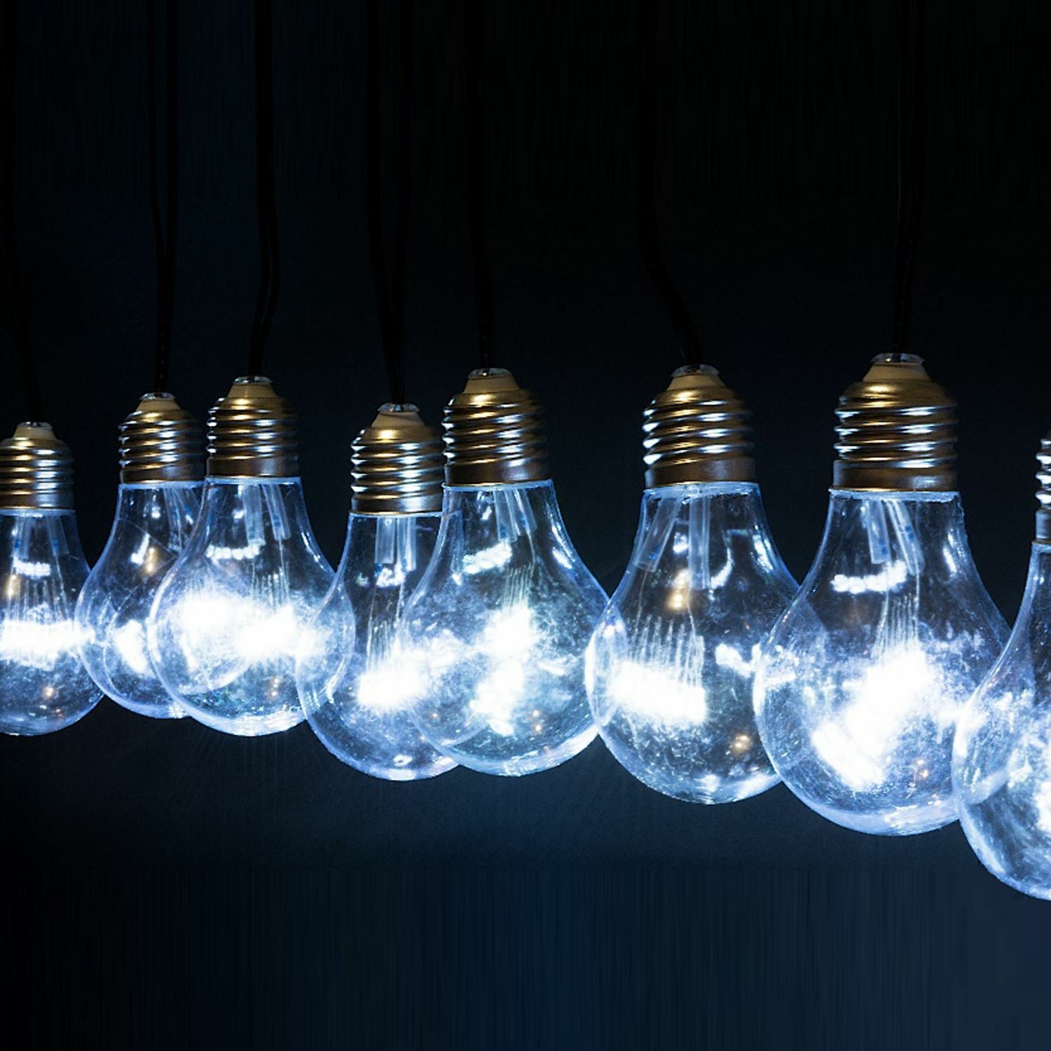 White Lamp Bulbs LED String Lights