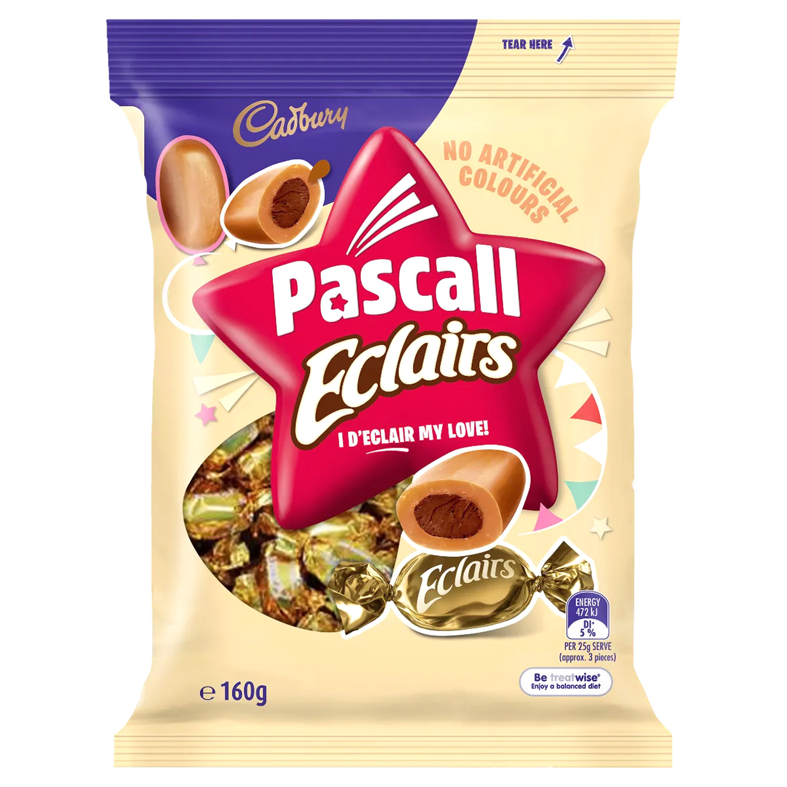 Pascall Cadbury Eclairs (160g) 