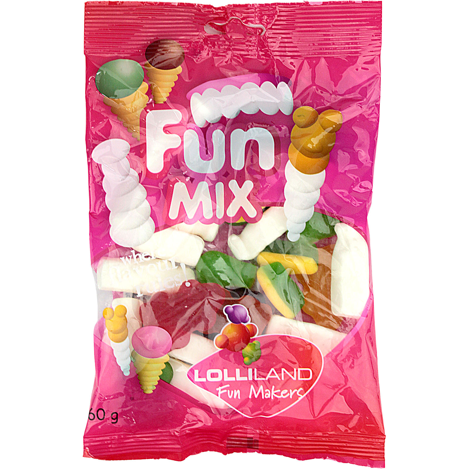 Fun Mix Lollies (160g)  