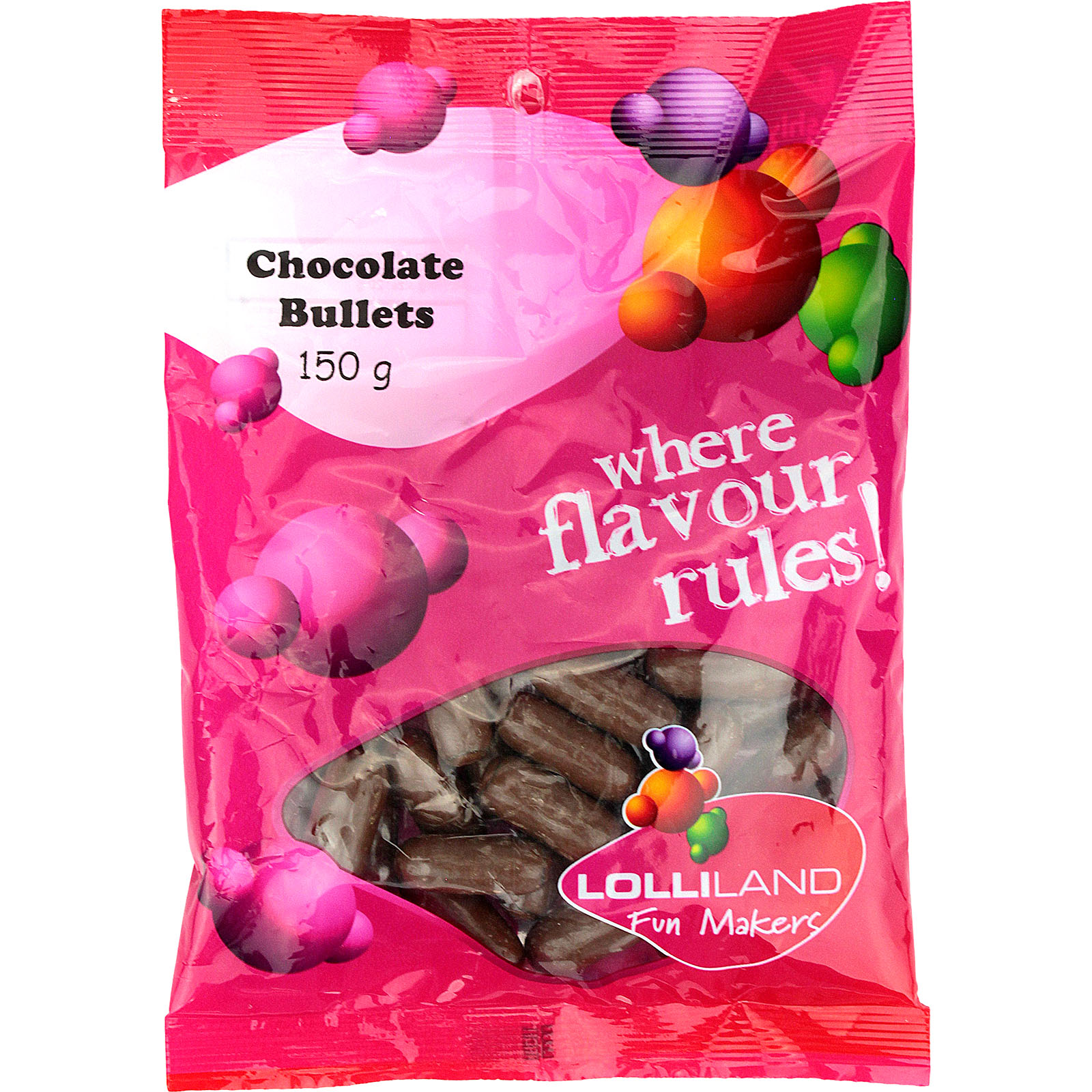 Chocolate Bullets (150g) 