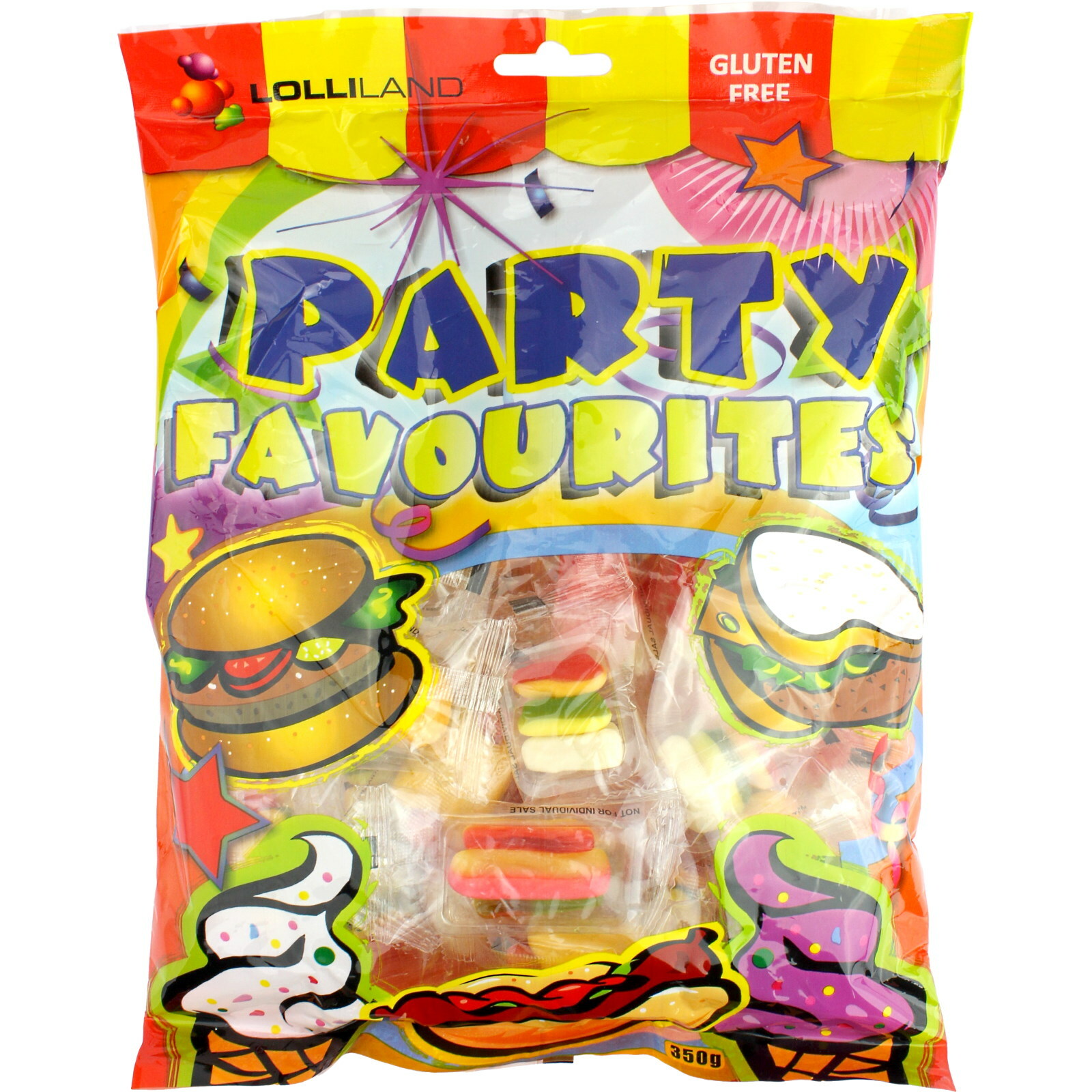 Assorted Fast Food Gummi Candy (350g Pack)