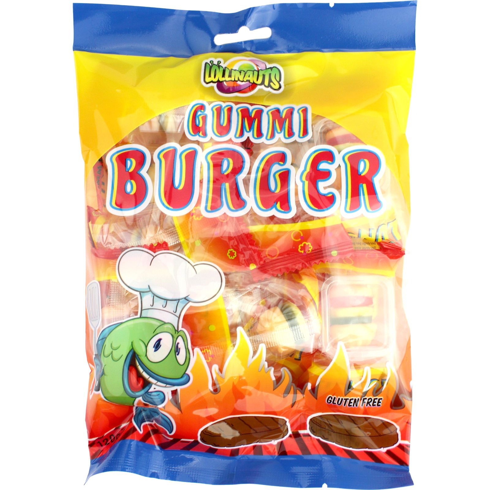 Burger Gummi Candy (120g Pack)