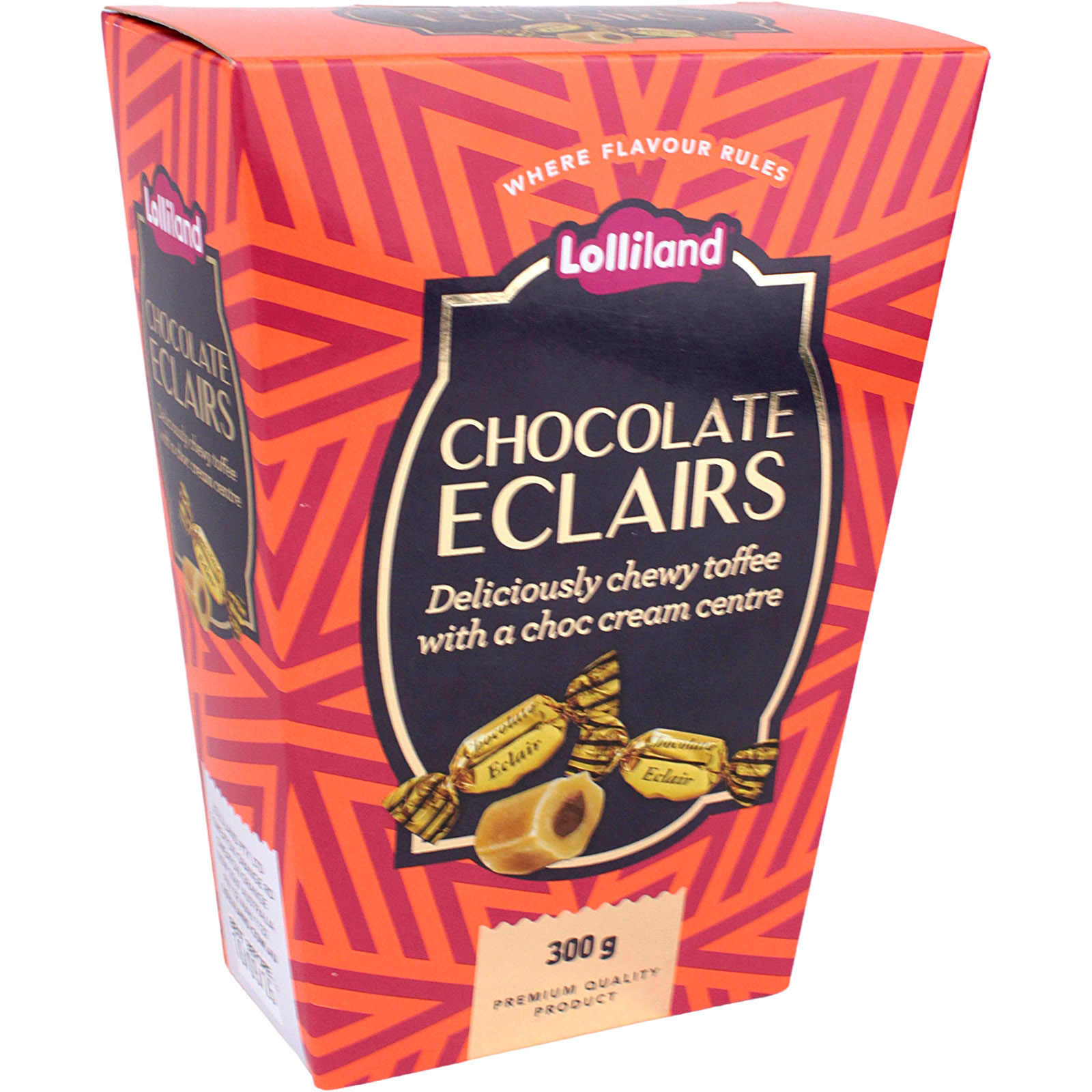 Chocolate Eclairs (300g Box)