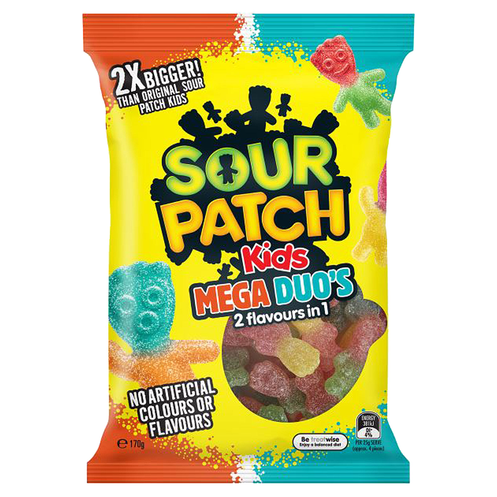 Sour Patch Kids Mega Duo's (170g)