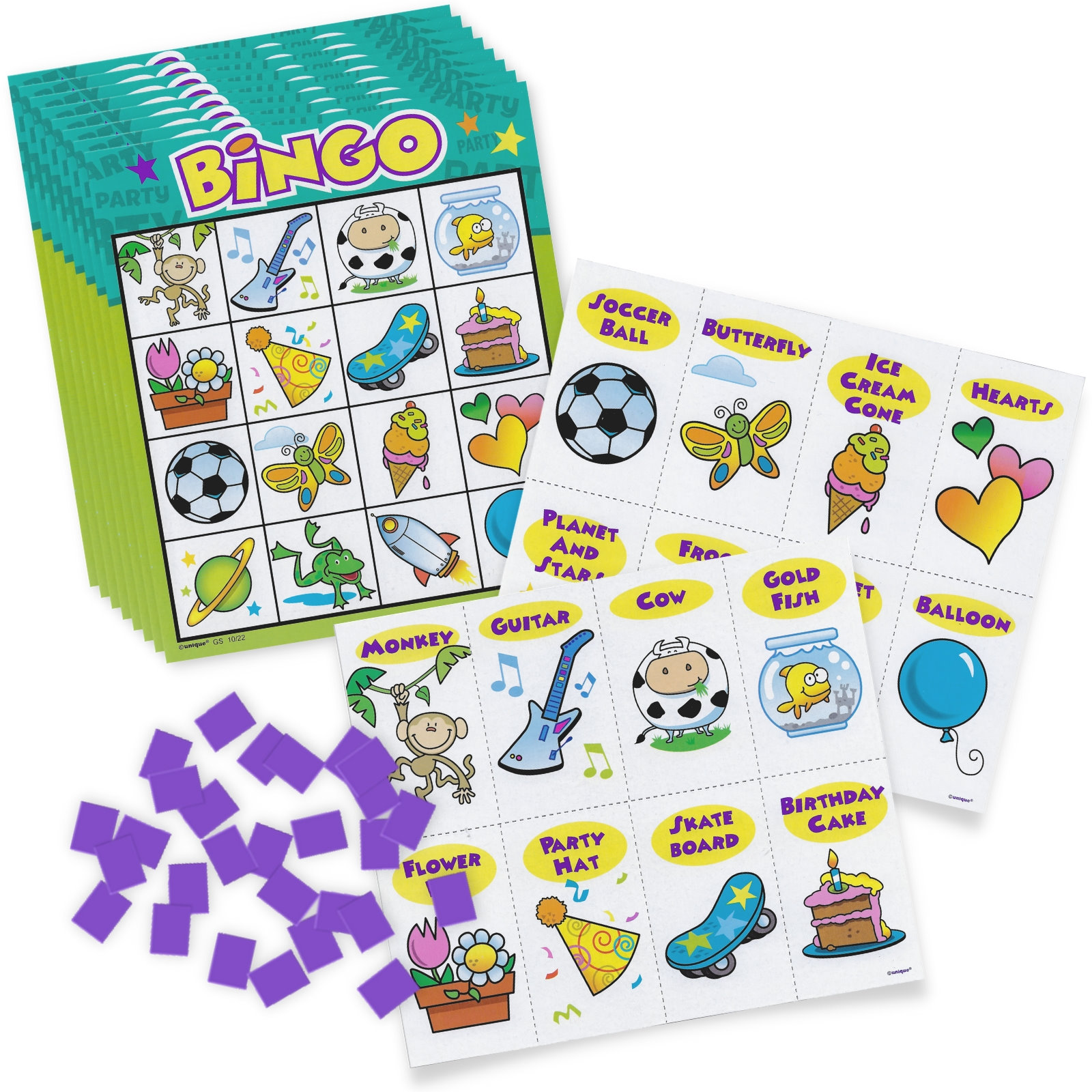 Bingo Party Game (For 8 Players)