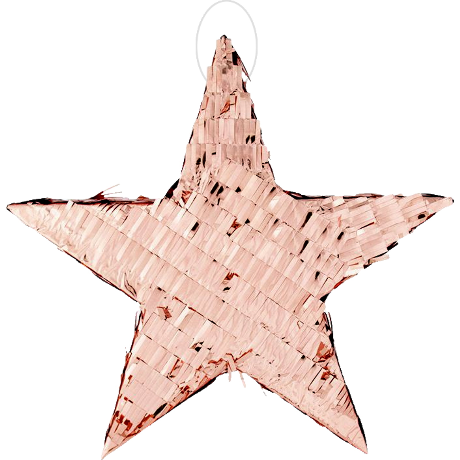Rose Gold Star Foil Pinata 