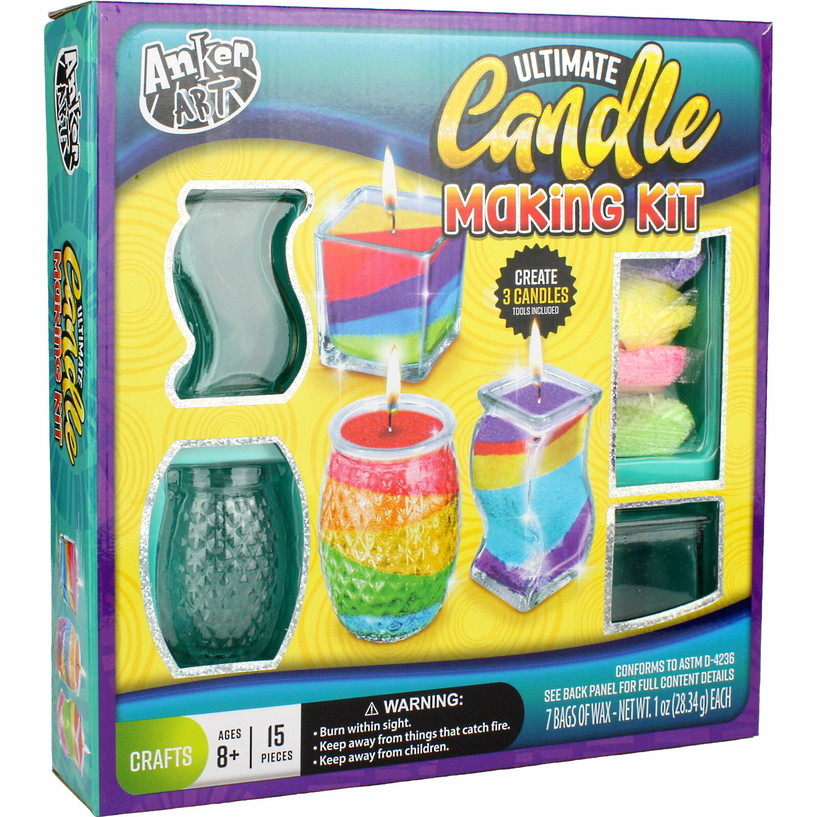 Ultimate Rainbow Candle Making Kit