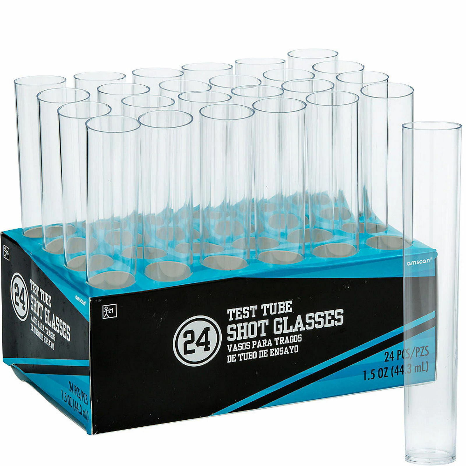 Test Tube Shot Glasses (Pack of 24)