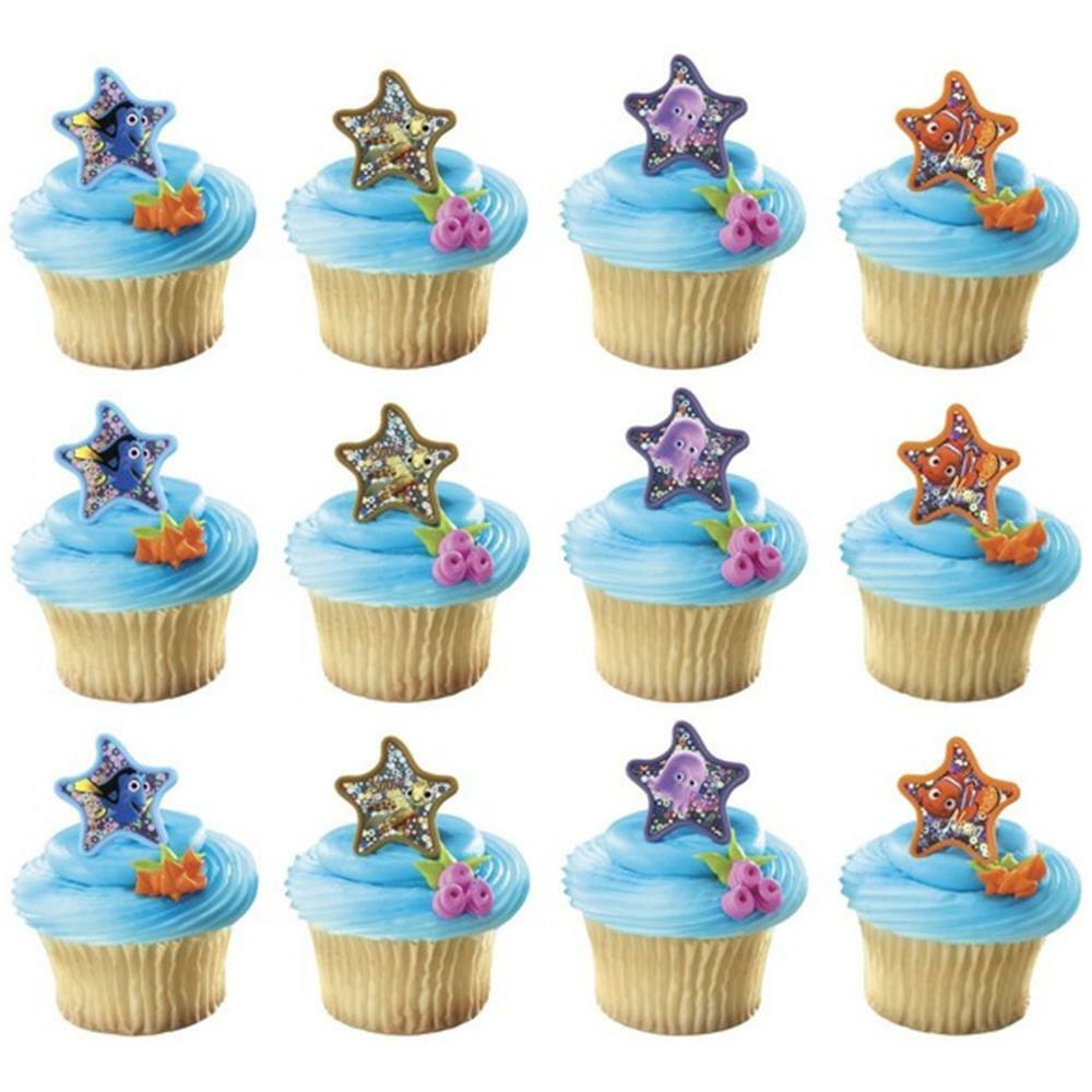 Finding Nemo Cupcake Rings (Pack of 12)